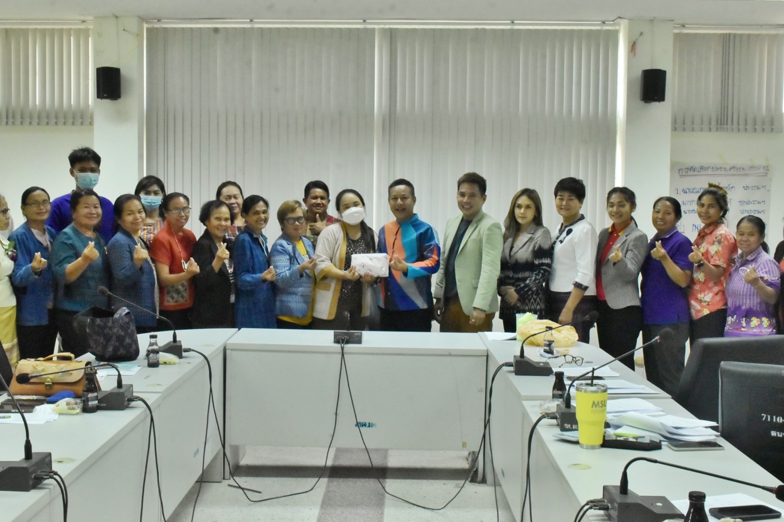 พช.มหาสารคาม จัดประชุมคณะกรรมการเครือข่าย OTOP จังหวัดมหาสารคาม ครั้งที่ 1/2566