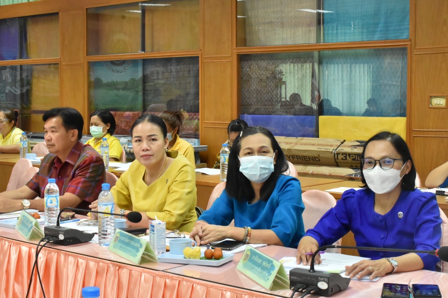 พช.มหาสารคาม จัดประชุมประจำเดือนสำนักงานพัฒนาชุมชนจังหวัดมหาสารคาม ครั้งที่ 4/2566
