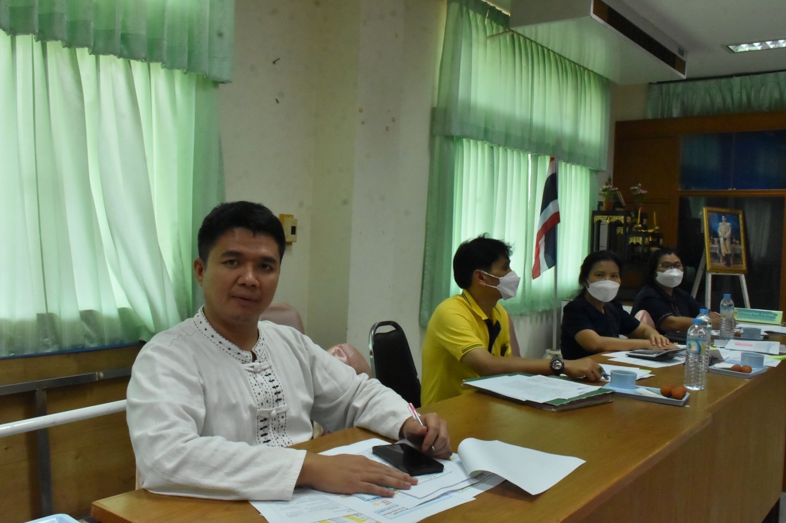 พช.มหาสารคาม จัดประชุมประจำเดือนสำนักงานพัฒนาชุมชนจังหวัดมหาสารคาม ครั้งที่ 4/2566
