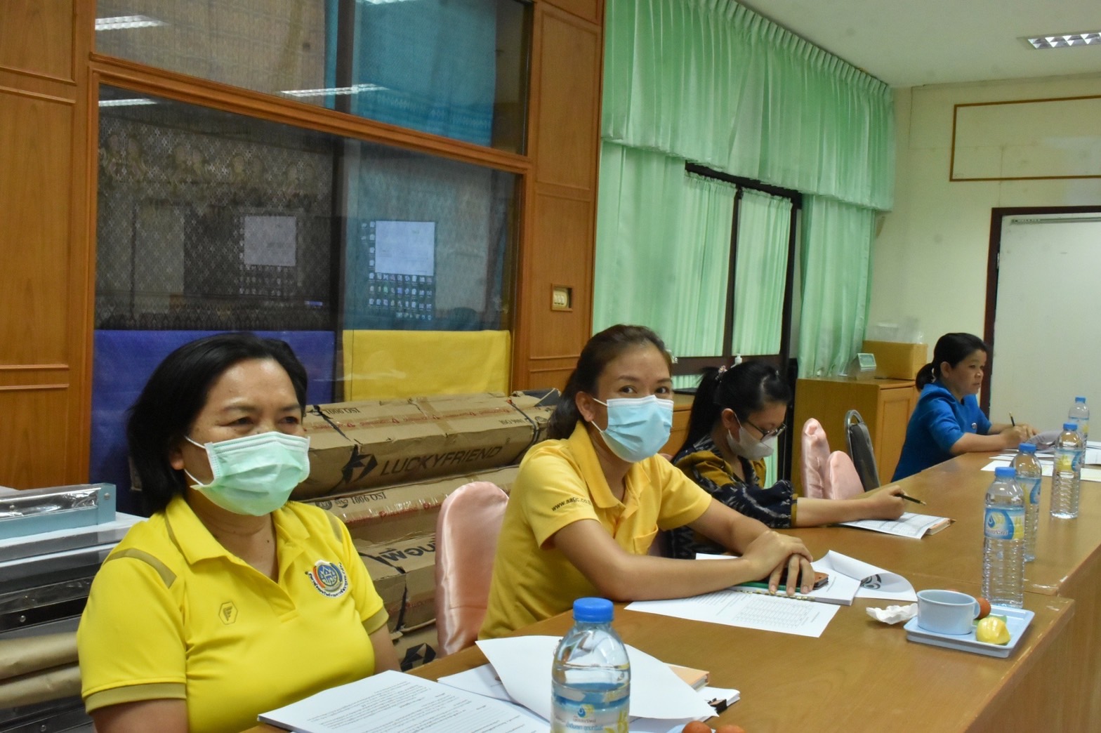 พช.มหาสารคาม จัดประชุมประจำเดือนสำนักงานพัฒนาชุมชนจังหวัดมหาสารคาม ครั้งที่ 4/2566