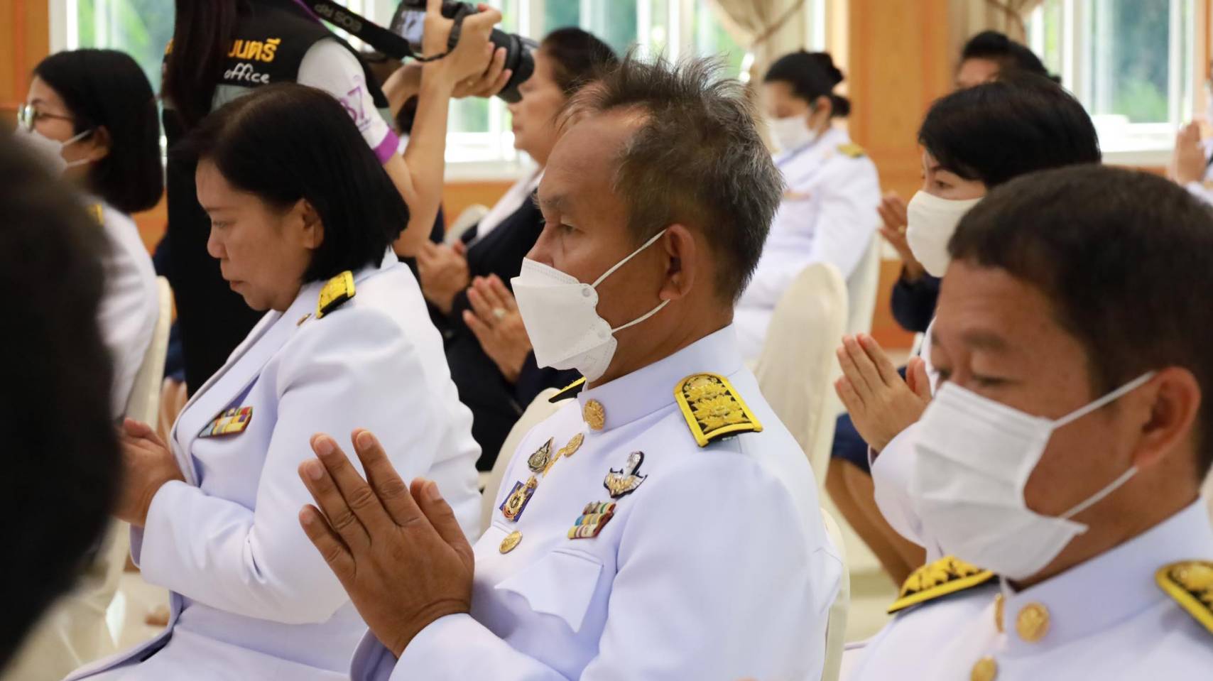 ?? พช.มหาสารคาม ร่วมพิธีเจริญพระพุทธมนต์เฉลิมพระเกียรติสมเด็จพระเจ้าลูกยาเธอ เจ้าฟ้าทีปังกรรัศมีโชติ มหาวชิโรตตมางกูร สิริวิบูลยราชกุมาร ??