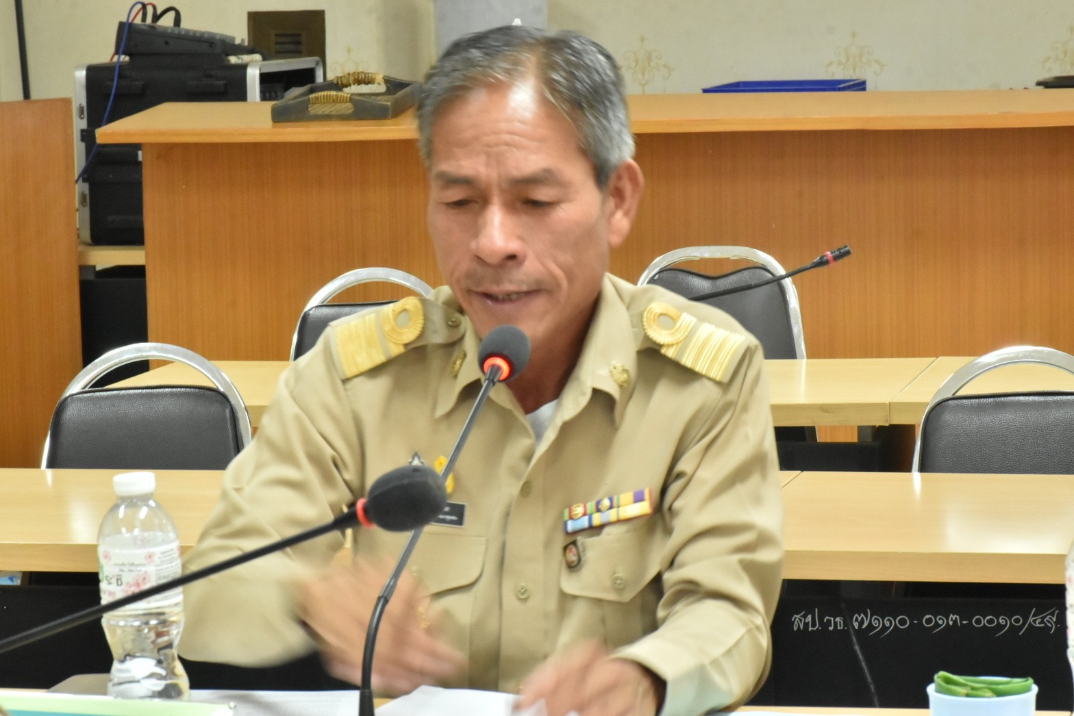 พช.มหาสารคาม รับการตรวจราชการของผู้ตรวจราชการกรมการพัฒนาชุมชน