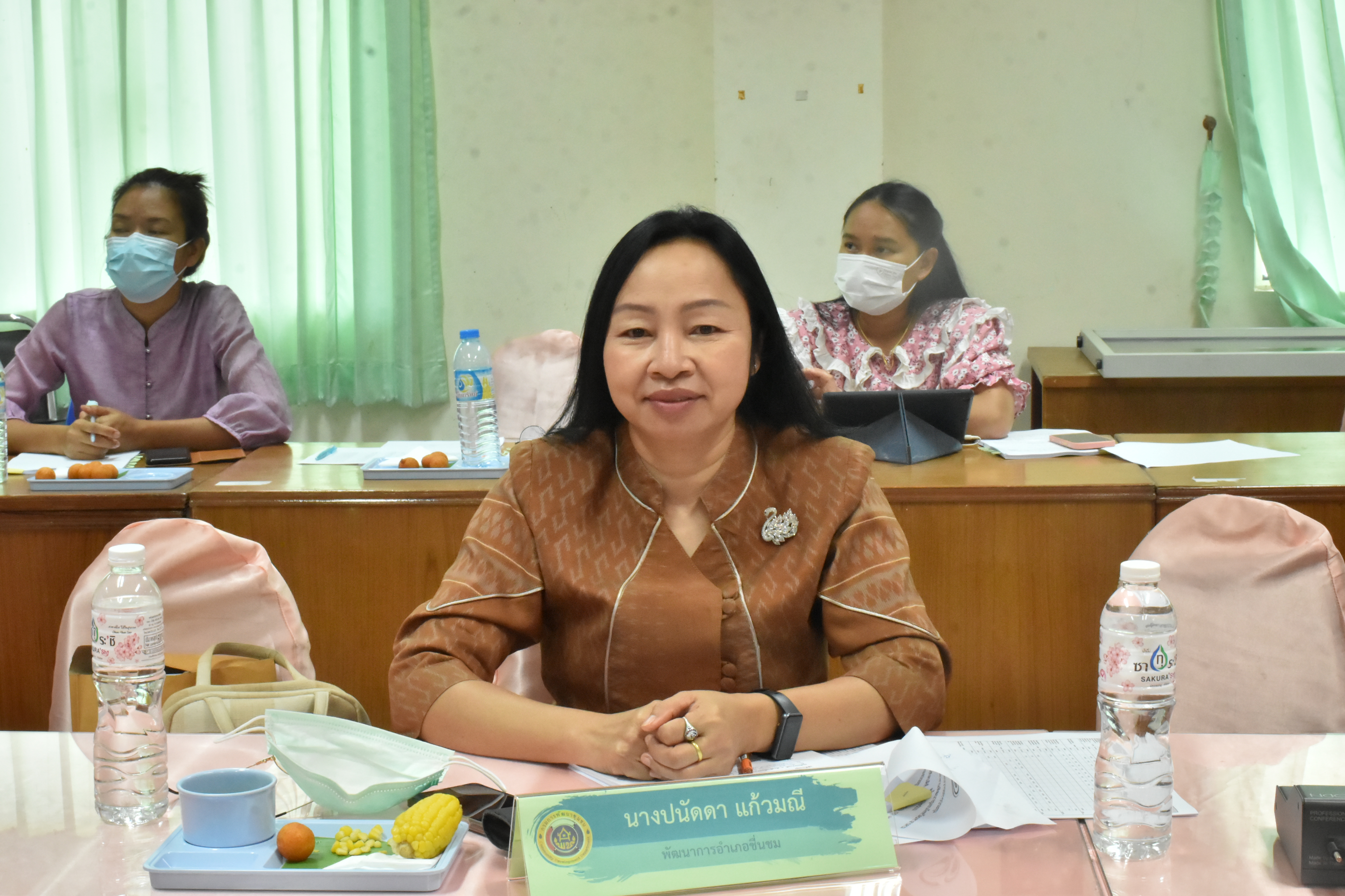 พช.มหาสารคาม ประชุมประจำเดือนสำนักงานพัฒนาชุมชนจังหวัดมหาสารคาม ครั้งที่ 5/2566