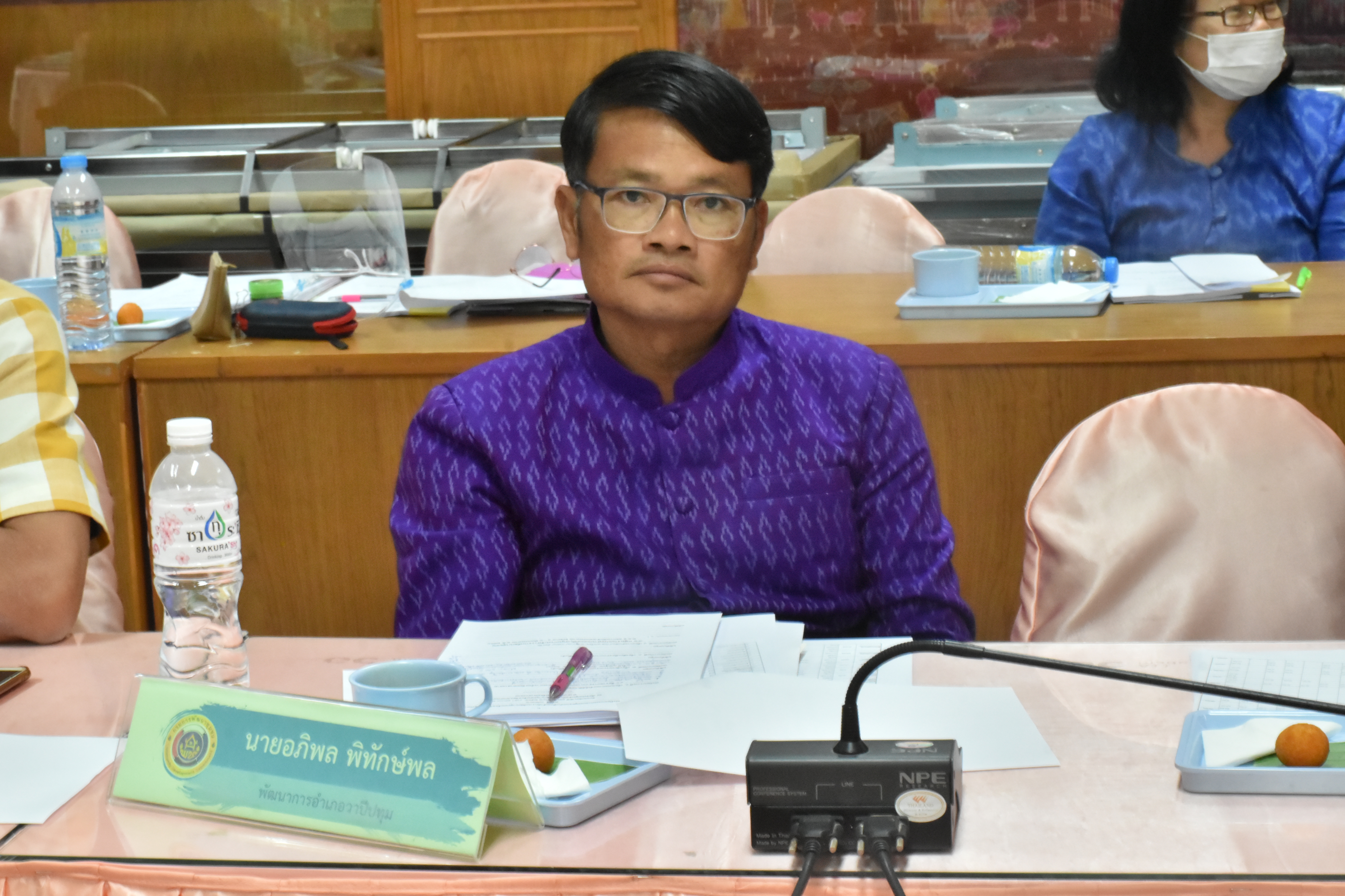 พช.มหาสารคาม ประชุมประจำเดือนสำนักงานพัฒนาชุมชนจังหวัดมหาสารคาม ครั้งที่ 5/2566