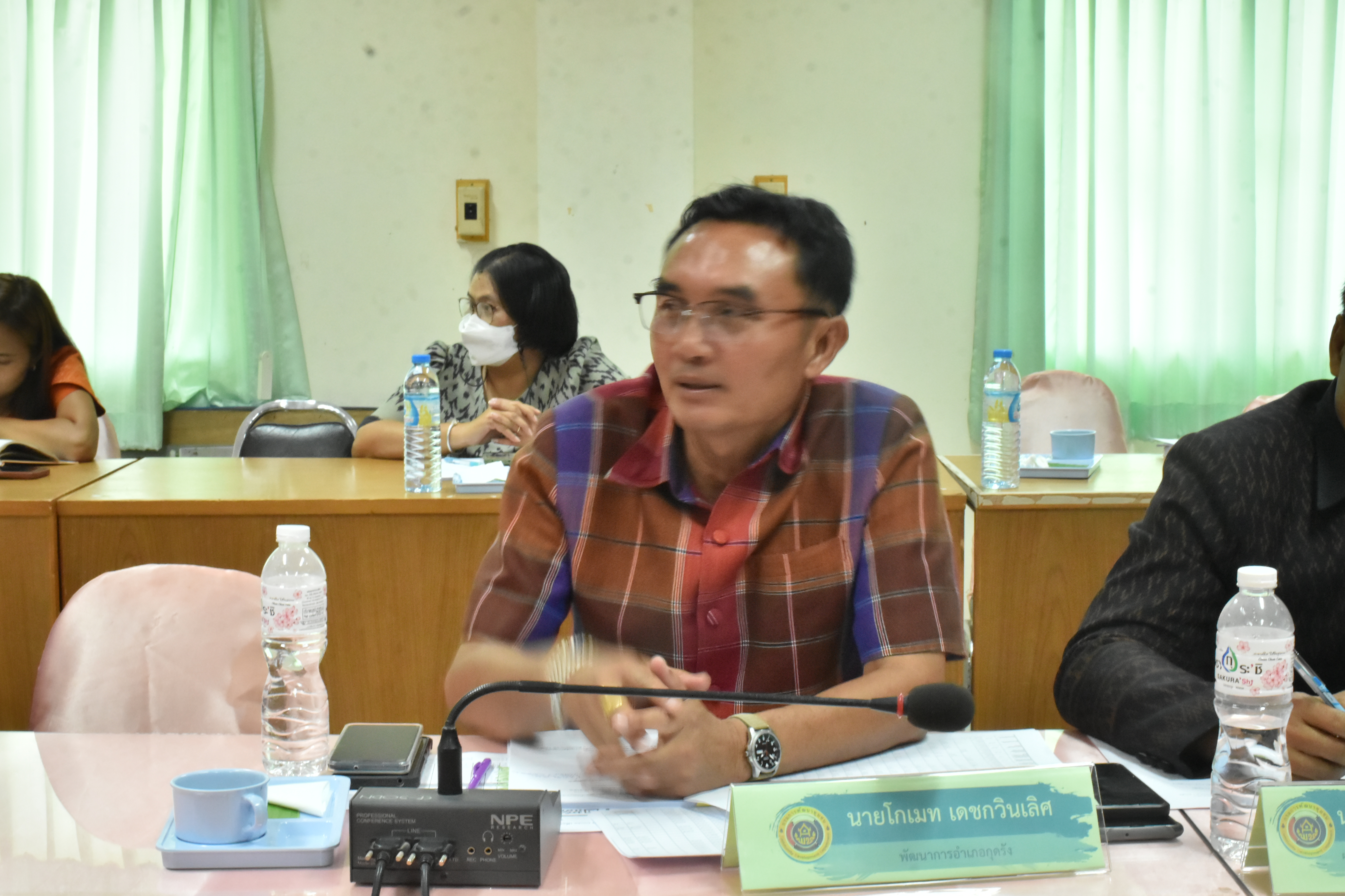 พช.มหาสารคาม ประชุมประจำเดือนสำนักงานพัฒนาชุมชนจังหวัดมหาสารคาม ครั้งที่ 5/2566