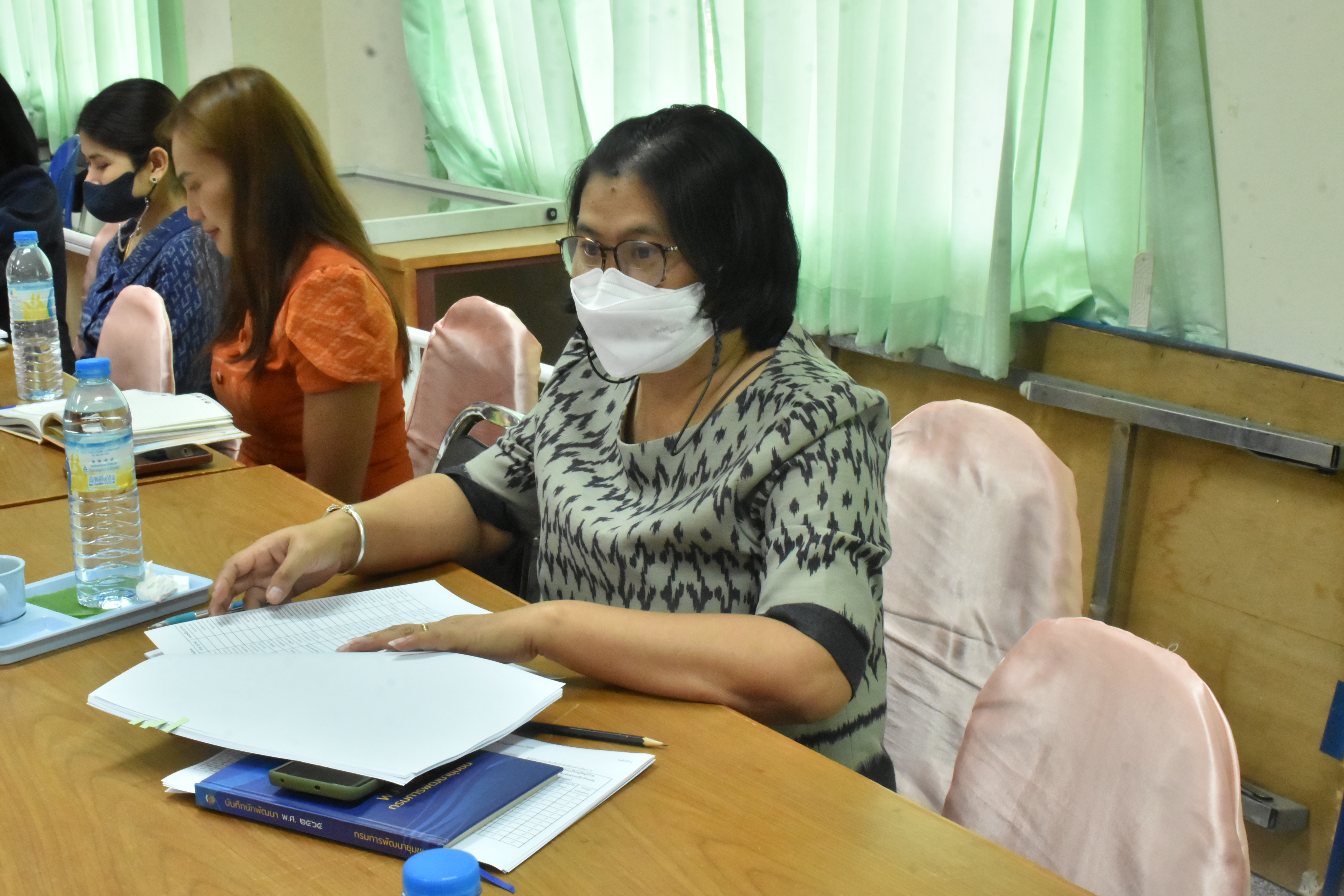 พช.มหาสารคาม ประชุมประจำเดือนสำนักงานพัฒนาชุมชนจังหวัดมหาสารคาม ครั้งที่ 5/2566