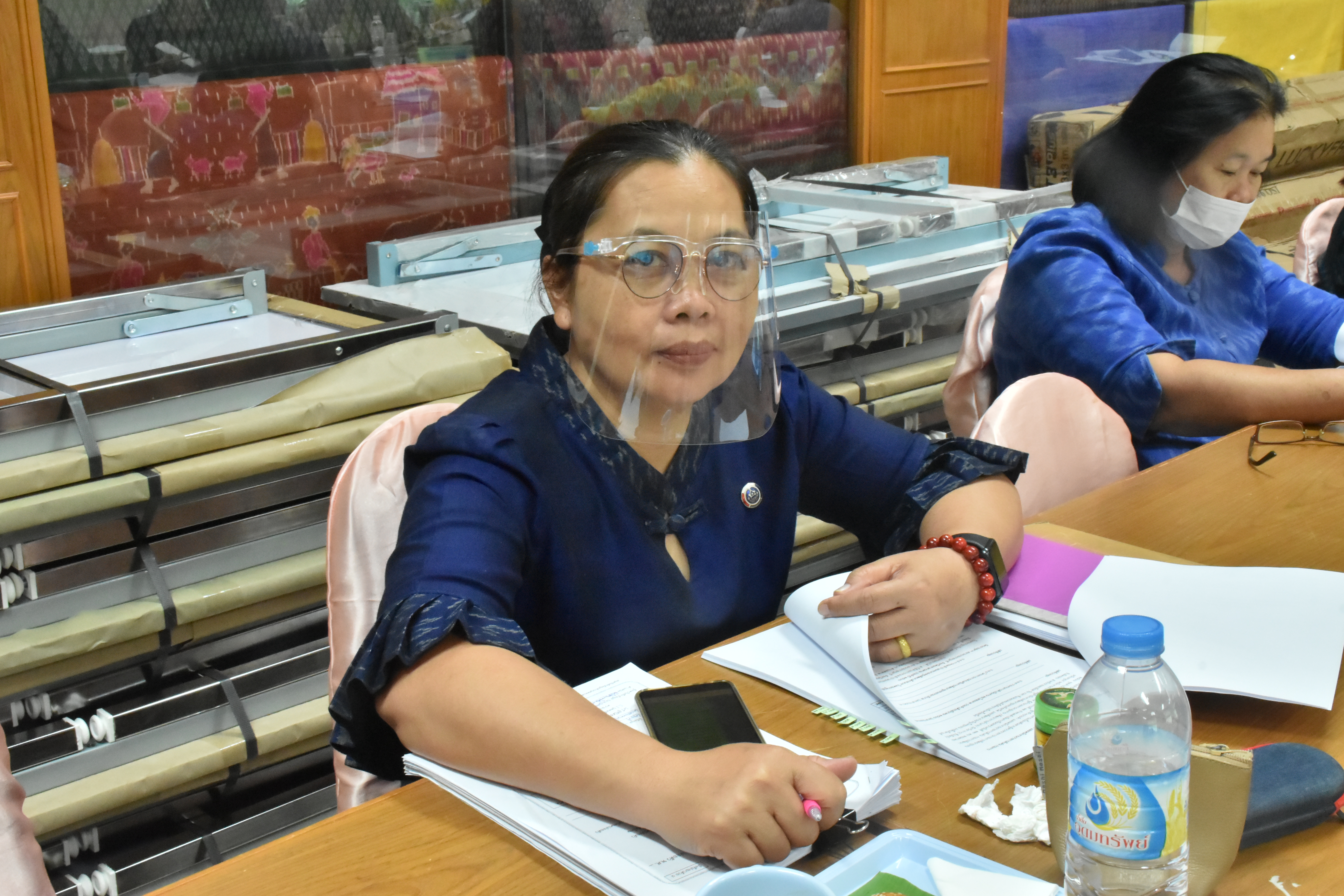 พช.มหาสารคาม ประชุมประจำเดือนสำนักงานพัฒนาชุมชนจังหวัดมหาสารคาม ครั้งที่ 5/2566