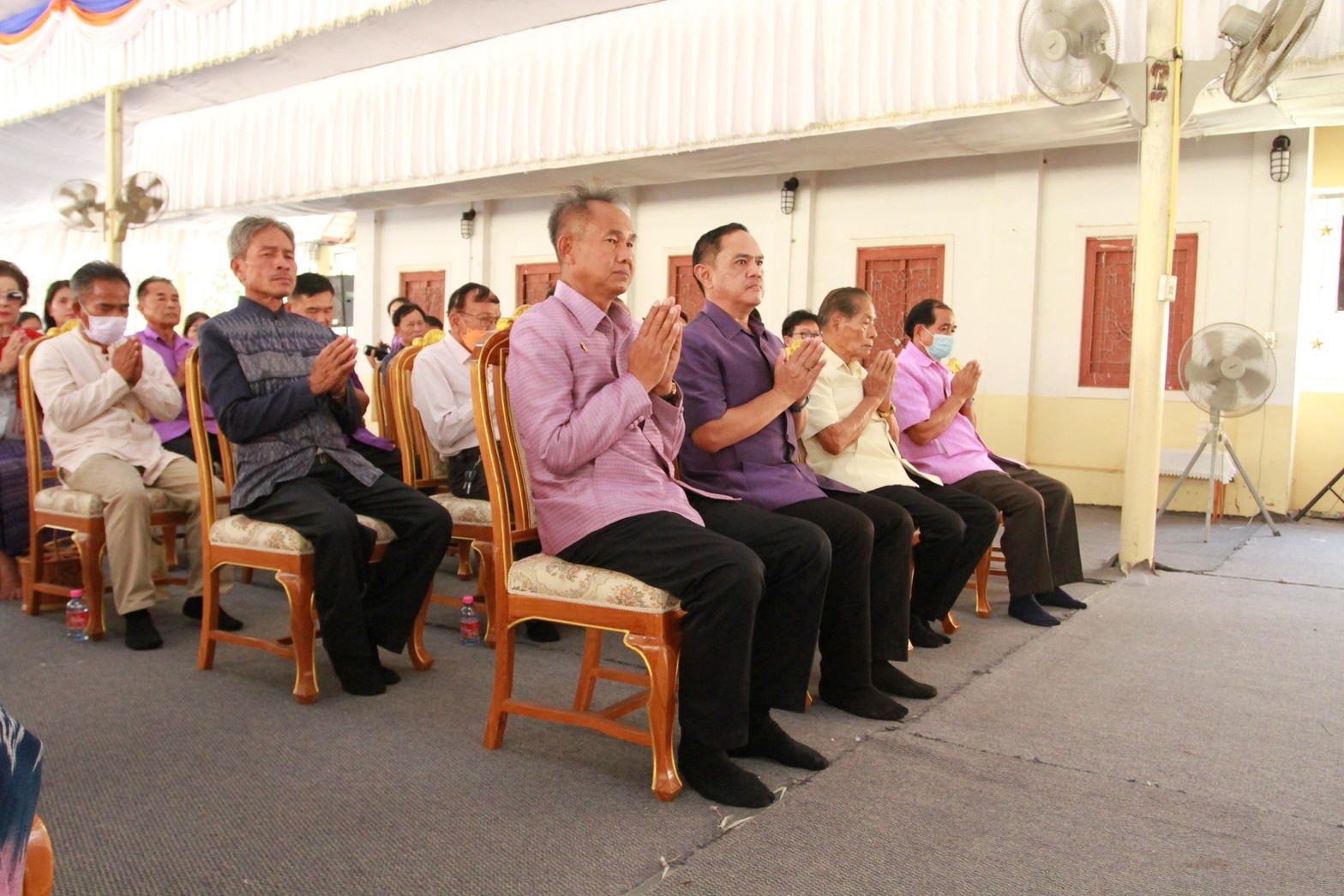 จังหวัดมหาสารคาม ประกอบพิธีทอดผ้าป่ามหากุศลสมทบกองทุนพัฒนาเด็กชนบทฯ จังหวัดมหาสารคาม