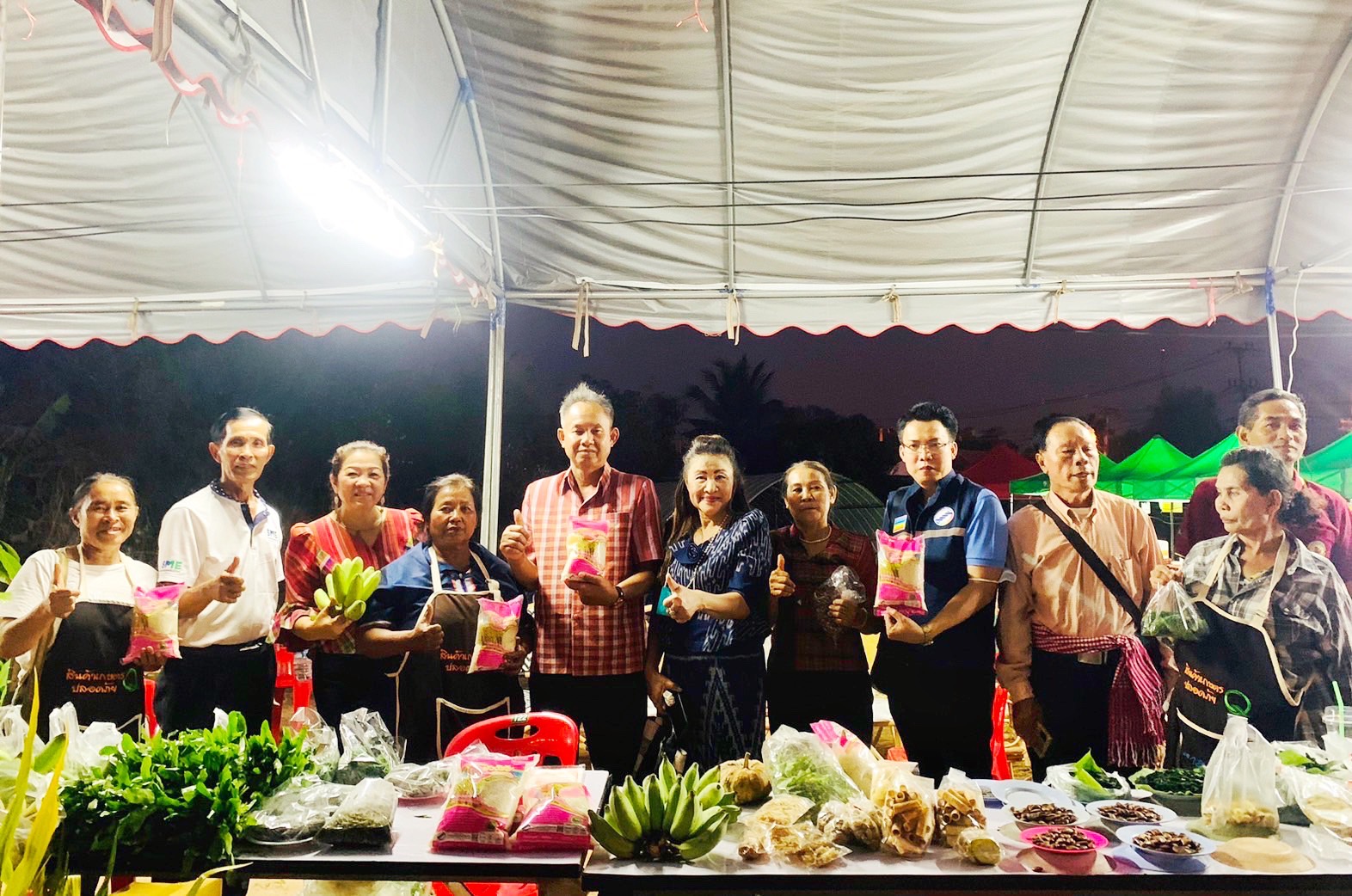 พช.มหาสารคาม ร่วมงานตลาดวัฒนธรรม “หนองกระทุ่ม ฟื้นวิถีชุมชน คนมหาสารคาม”