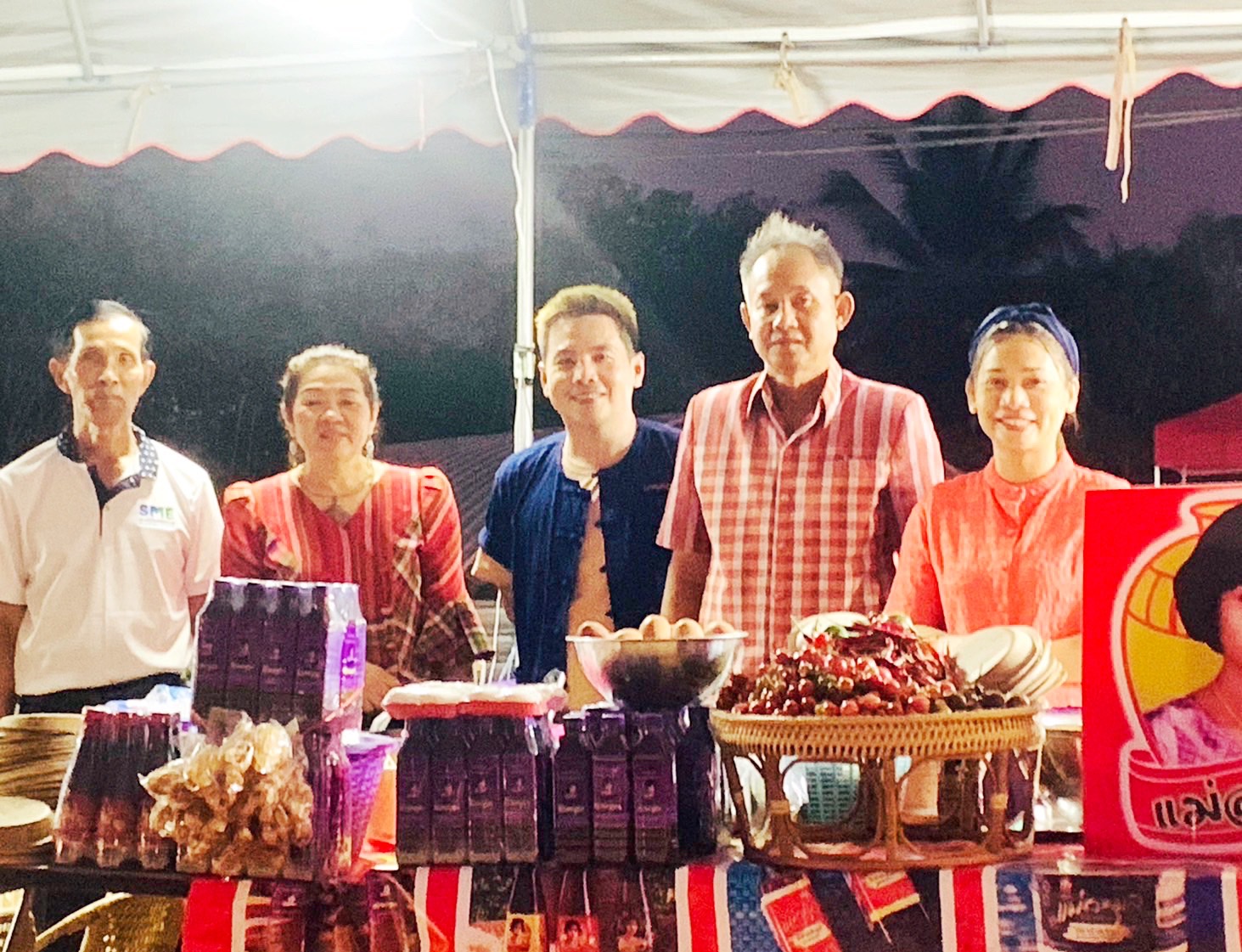 พช.มหาสารคาม ร่วมงานตลาดวัฒนธรรม “หนองกระทุ่ม ฟื้นวิถีชุมชน คนมหาสารคาม”