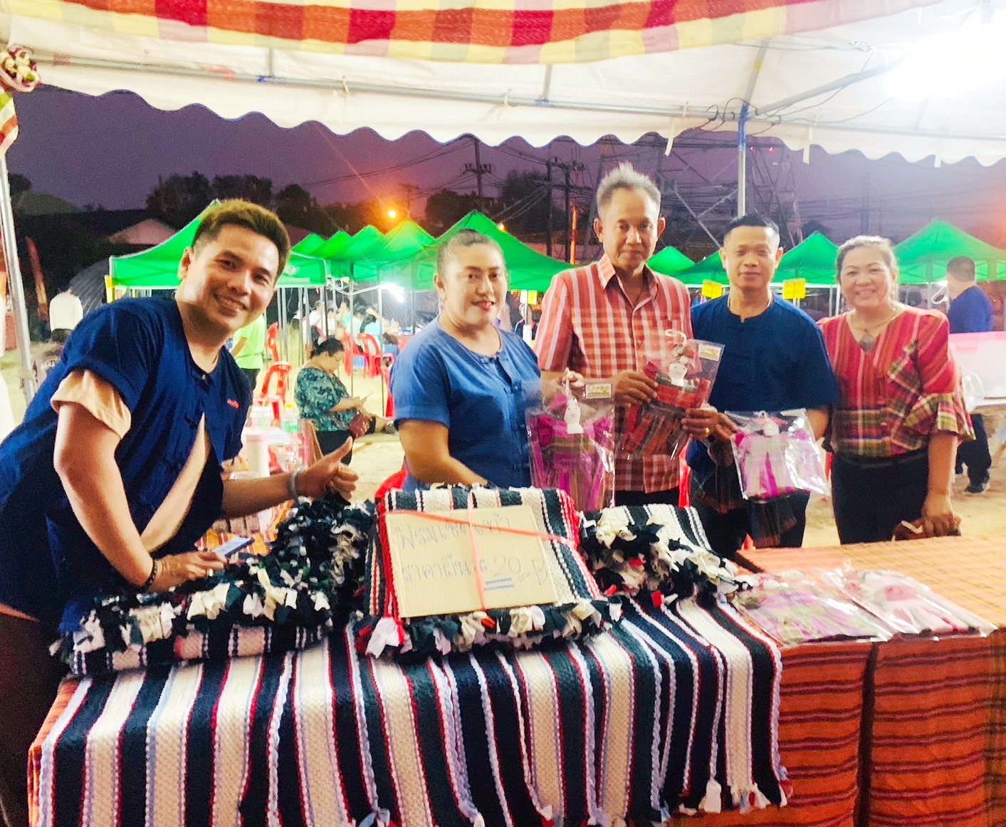 พช.มหาสารคาม ร่วมงานตลาดวัฒนธรรม “หนองกระทุ่ม ฟื้นวิถีชุมชน คนมหาสารคาม”