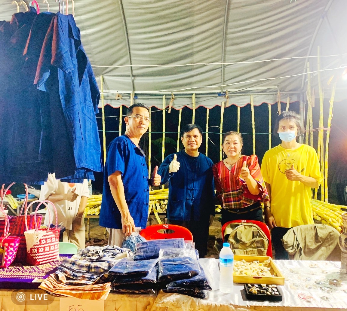 พช.มหาสารคาม ร่วมงานตลาดวัฒนธรรม “หนองกระทุ่ม ฟื้นวิถีชุมชน คนมหาสารคาม”