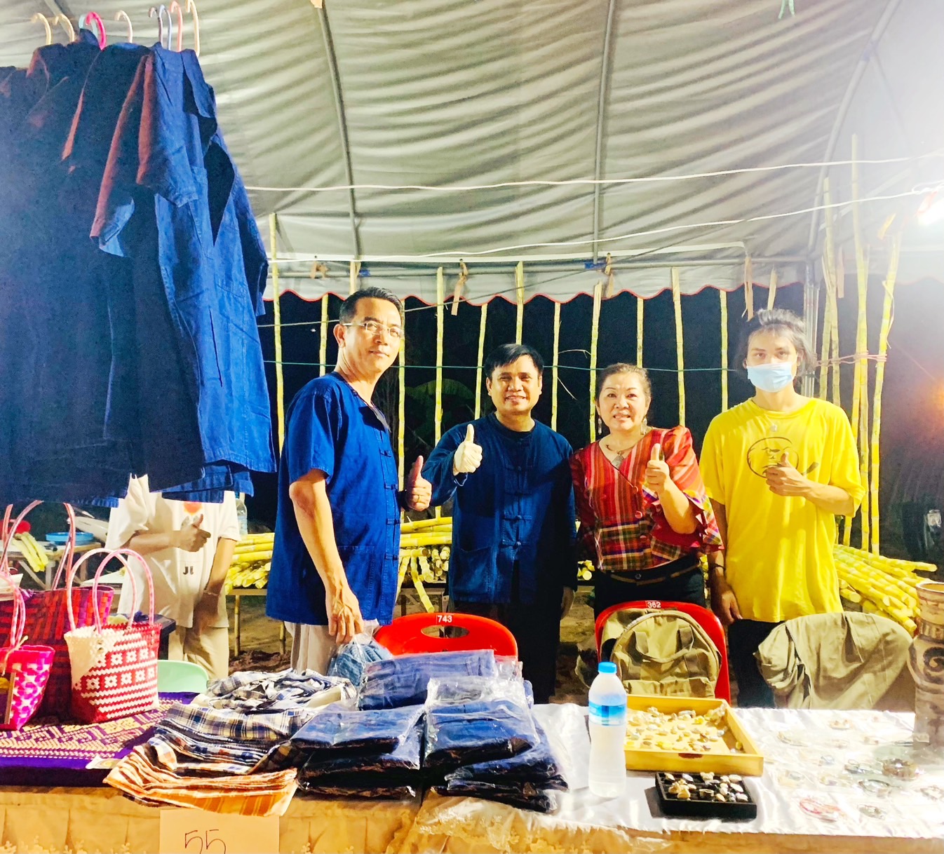 พช.มหาสารคาม ร่วมงานตลาดวัฒนธรรม “หนองกระทุ่ม ฟื้นวิถีชุมชน คนมหาสารคาม”