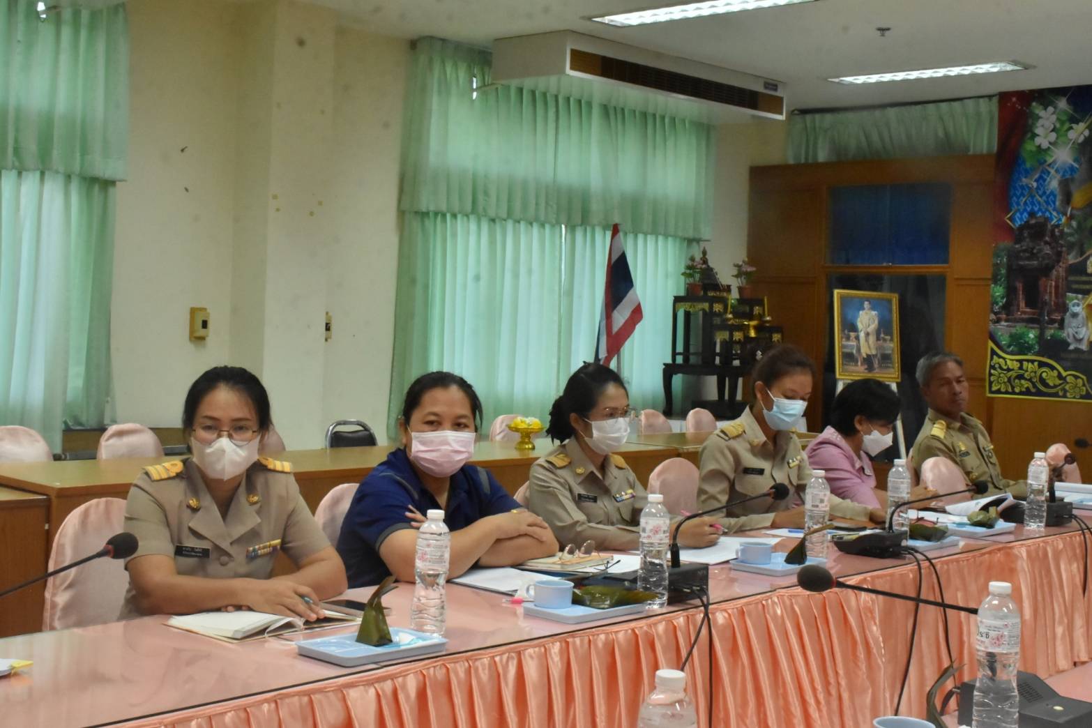 พช.มหาสารคาม รับการตรวจราชการของผู้ตรวจราชการกรมการพัฒนาชุมชน