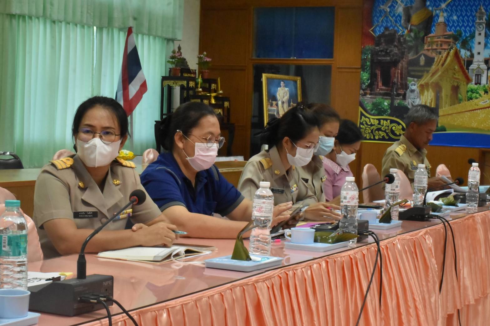 พช.มหาสารคาม รับการตรวจราชการของผู้ตรวจราชการกรมการพัฒนาชุมชน