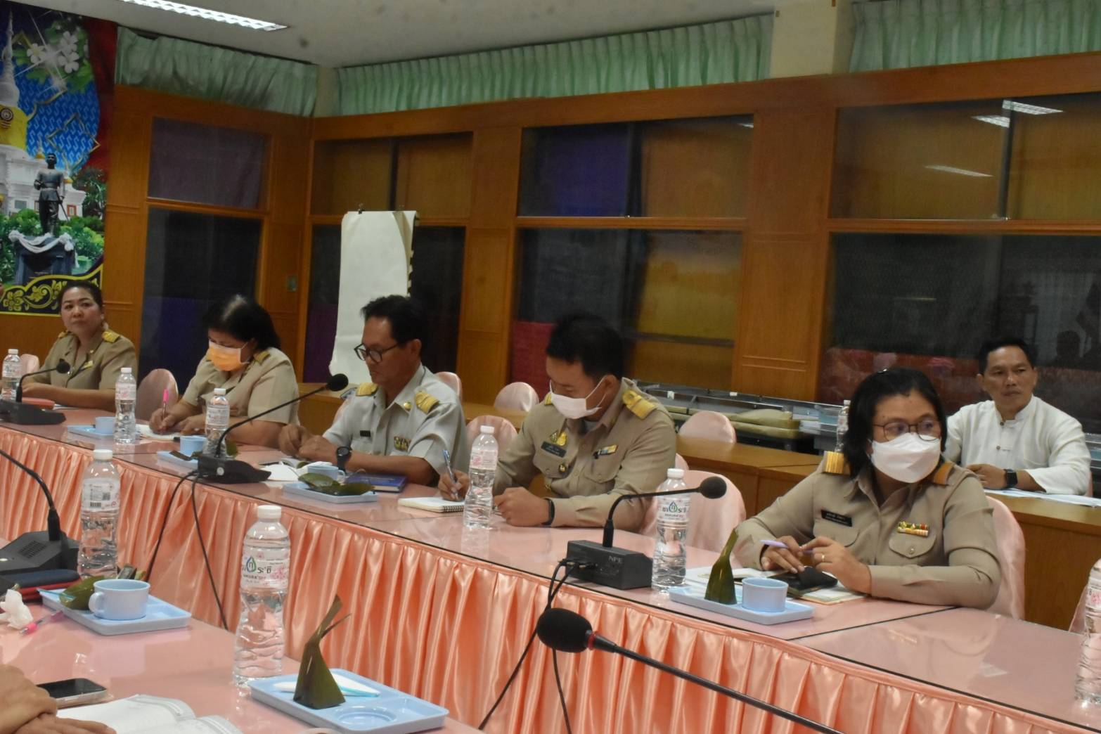 พช.มหาสารคาม รับการตรวจราชการของผู้ตรวจราชการกรมการพัฒนาชุมชน
