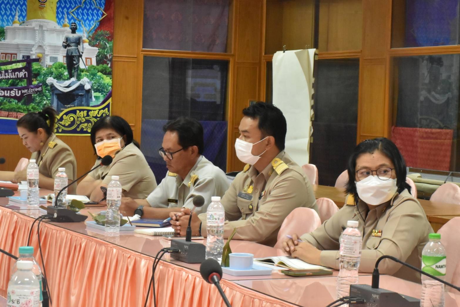 พช.มหาสารคาม รับการตรวจราชการของผู้ตรวจราชการกรมการพัฒนาชุมชน