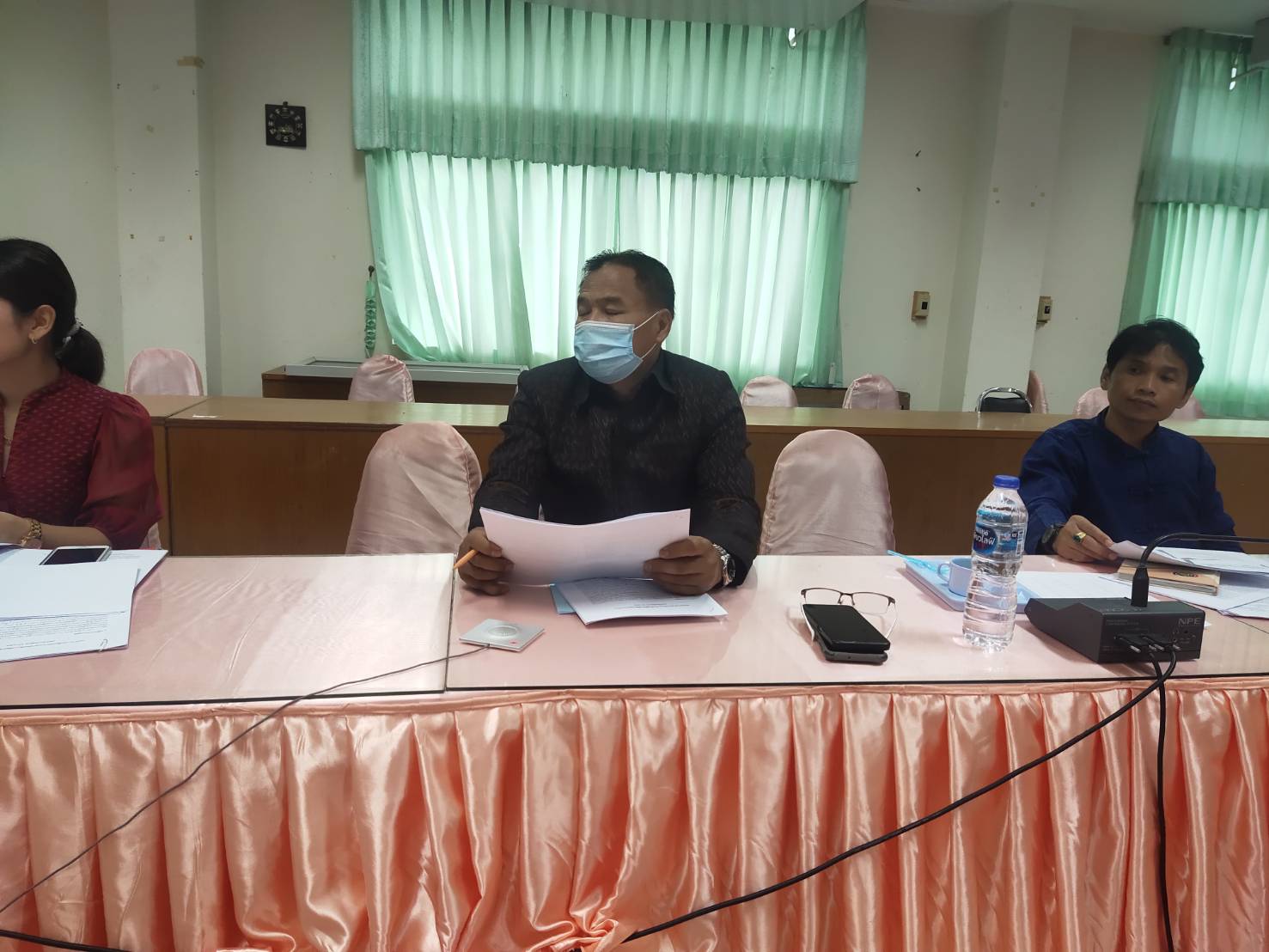 ? พช.มหาสารคาม : ร่วมประชุมเชิงปฏิบัติการเพิ่มประสิทธิภาพการพัฒนาชุมชนธรรมาภิบาล ผ่านระบบวิดีทัศน์ทางไกล (Video Conference) ??