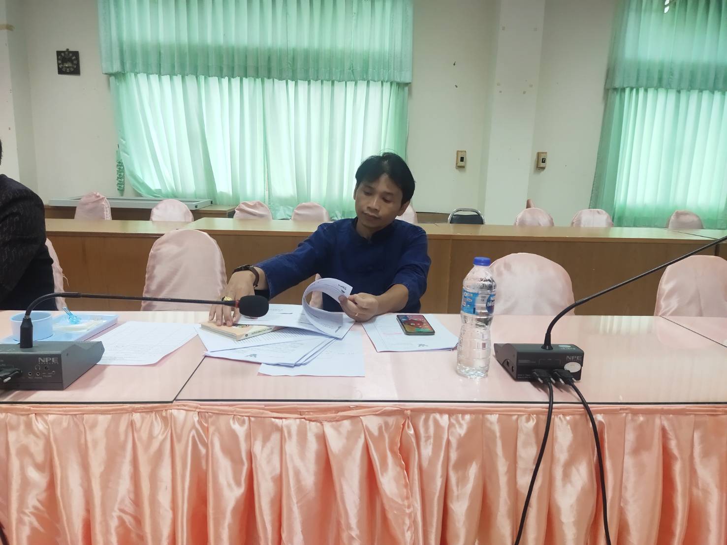 ? พช.มหาสารคาม : ร่วมประชุมเชิงปฏิบัติการเพิ่มประสิทธิภาพการพัฒนาชุมชนธรรมาภิบาล ผ่านระบบวิดีทัศน์ทางไกล (Video Conference) ??