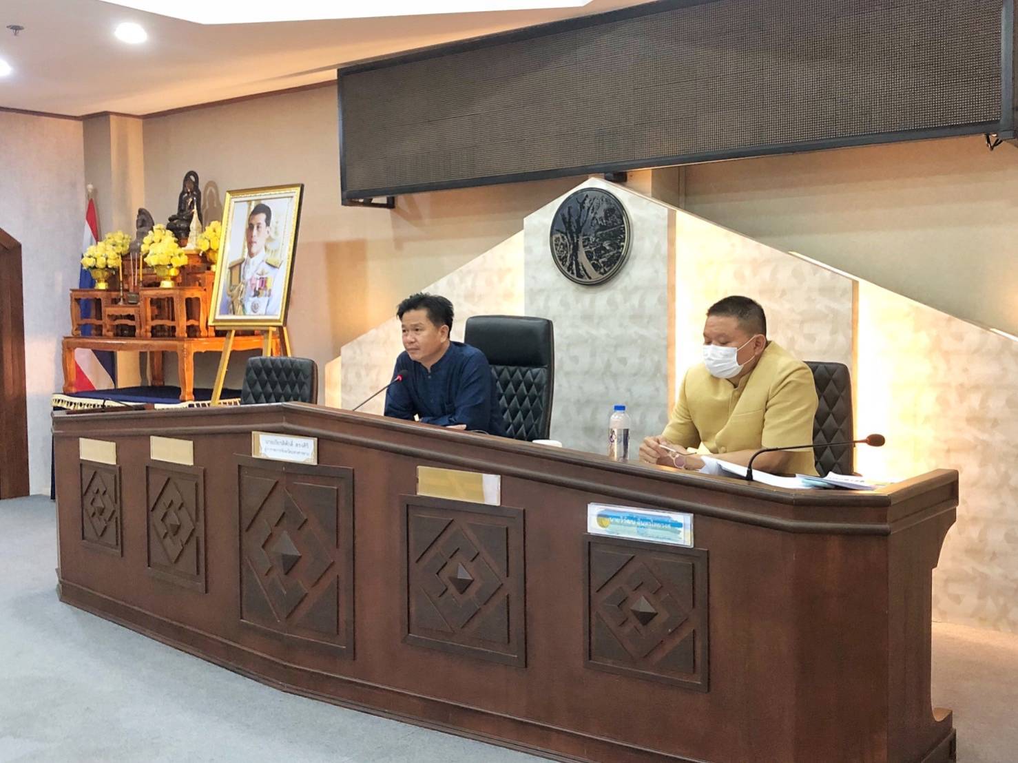 ?พช.มหาสารคามประชุมคณะกรรมการบริหารศูนย์อำนวยการขจัดความยากจนและพัฒนาคนทุกช่วงวัยอย่างยั่งยืนตามหลักปรัชญาของเศรษฐกิจพอเพียงจังหวัดมหาสารคาม (คจพ.จ.) ครั้งที่ 1/2566 ?