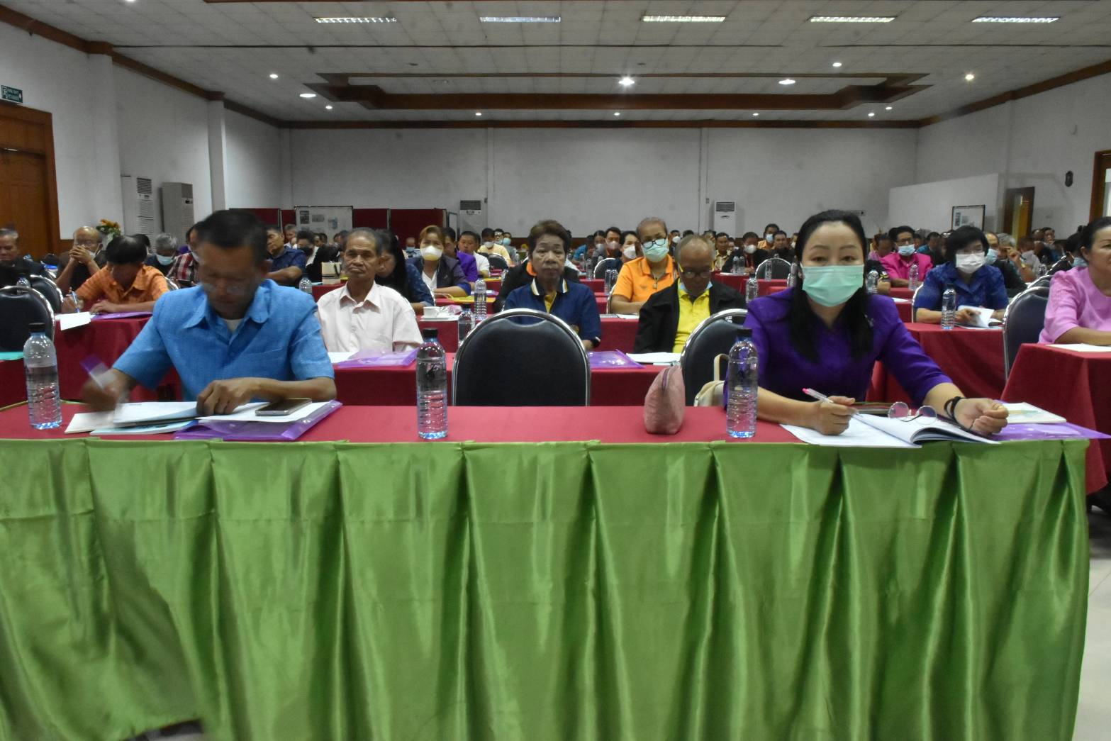 ?พช.มหาสารคาม จัดโครงการประชุมเชิงปฏิบัติการเครือข่ายกองทุนหมู่บ้านและชุมชนเมือง จังหวัดมหาสารคาม ?