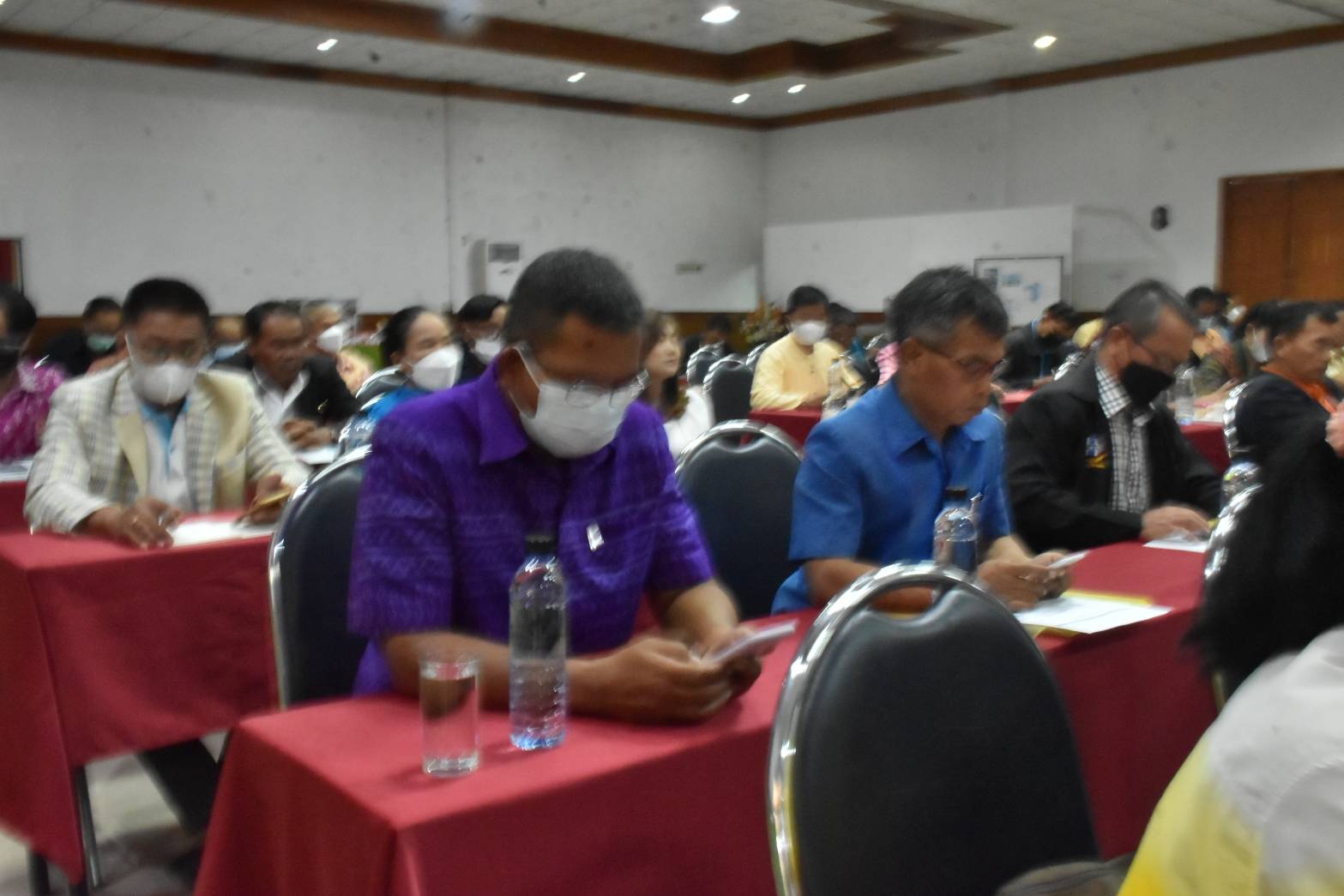 ?พช.มหาสารคาม จัดโครงการประชุมเชิงปฏิบัติการเครือข่ายกองทุนหมู่บ้านและชุมชนเมือง จังหวัดมหาสารคาม ?