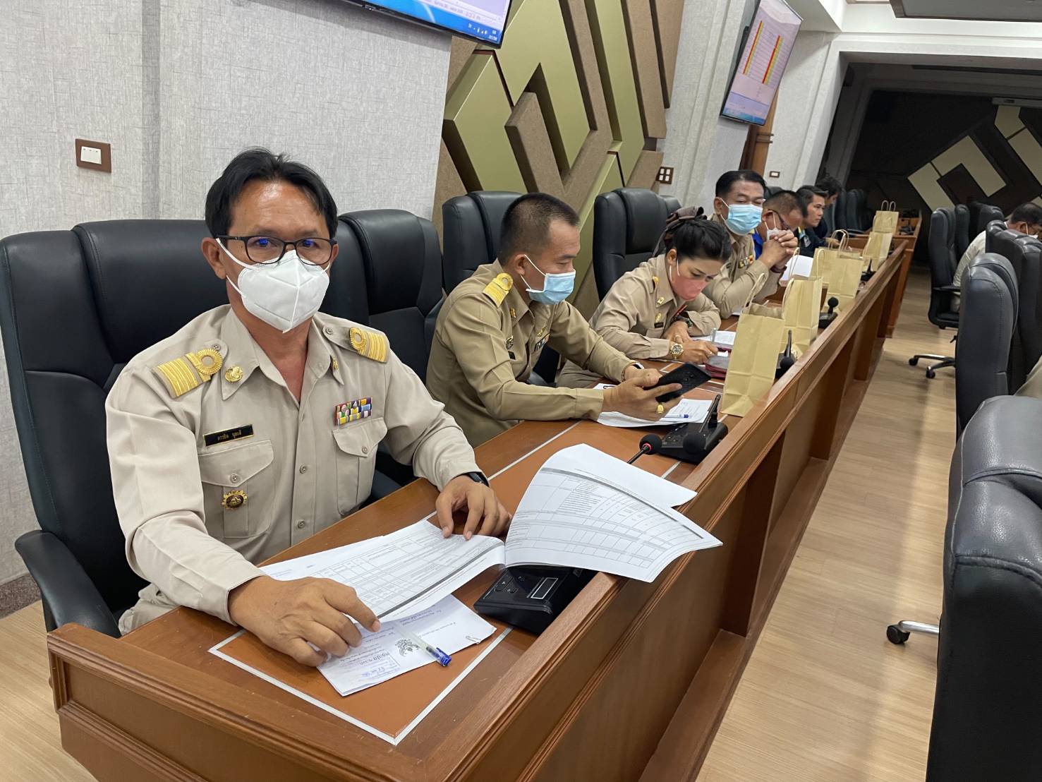 ?พช.มหาสารคาม ร่วมประชุมคณะกรรมการศูนย์อำนวยการป้องกันและปราบปรามยาเสพติดจังหวัดมหาสารคาม?