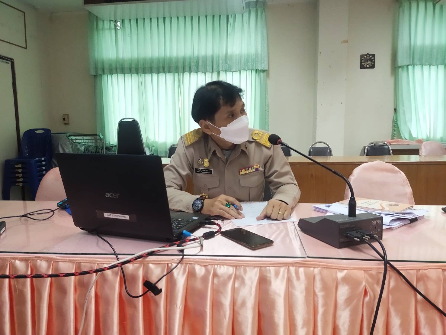 ?พช.มหาสารคาม ประชุมประสานแผนการขับเคลื่อนงานพัฒนาชุมชนตามนโยบายของรัฐบาล งานตามภารกิจของกรมการพัฒนาชุมชน  และงานในระดับพื้นที่?
