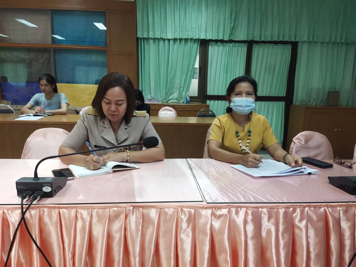 ?พช.มหาสารคาม ประชุมประสานแผนการขับเคลื่อนงานพัฒนาชุมชนตามนโยบายของรัฐบาล งานตามภารกิจของกรมการพัฒนาชุมชน  และงานในระดับพื้นที่?