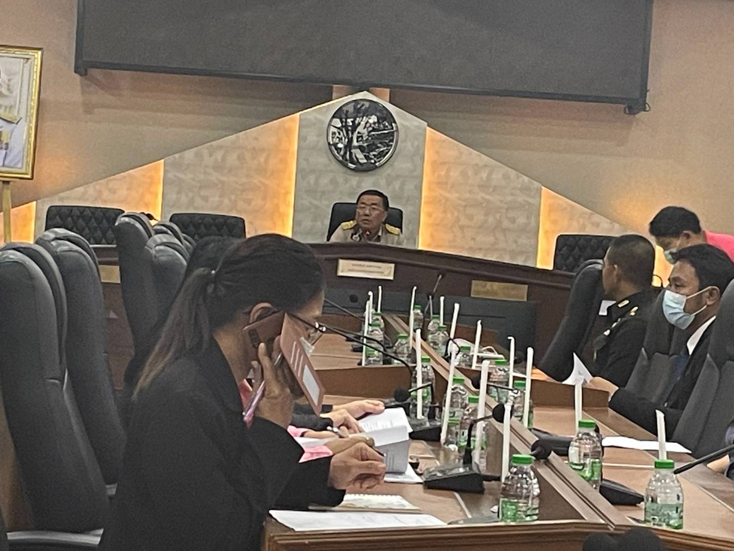 ? พช.มหาสารคาม ประชุมคณะกรรมการรักษาความมั่นคงและความสงบเรียบร้อยจังหวัดมหาสารคาม ครั้งที่ 5/2566 ขับเคลื่อนการดำเนินงานในพื้นที่ฯ?