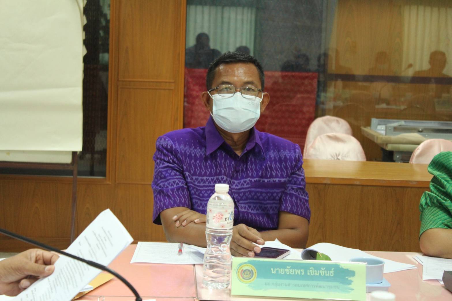 ?พช.มหาสารคาม ประชุมประจำเดือนสำนักงานพัฒนาชุมชนจังหวัดมหาสารคาม ครั้งที่ 6/2566 ?