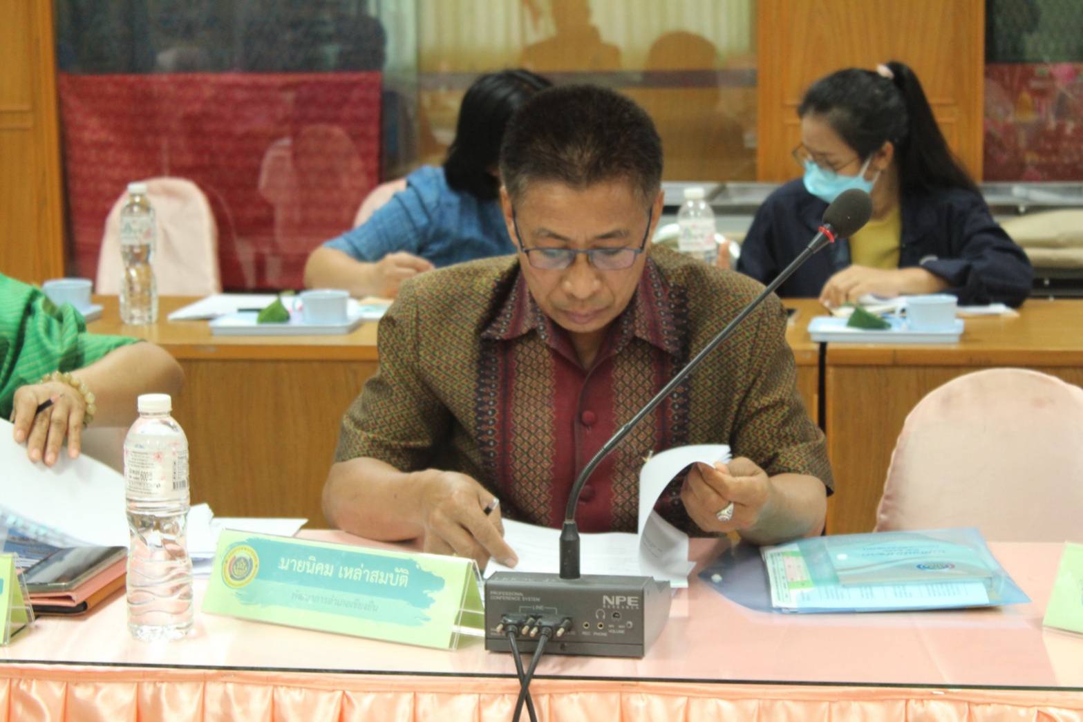 ?พช.มหาสารคาม ประชุมประจำเดือนสำนักงานพัฒนาชุมชนจังหวัดมหาสารคาม ครั้งที่ 6/2566 ?