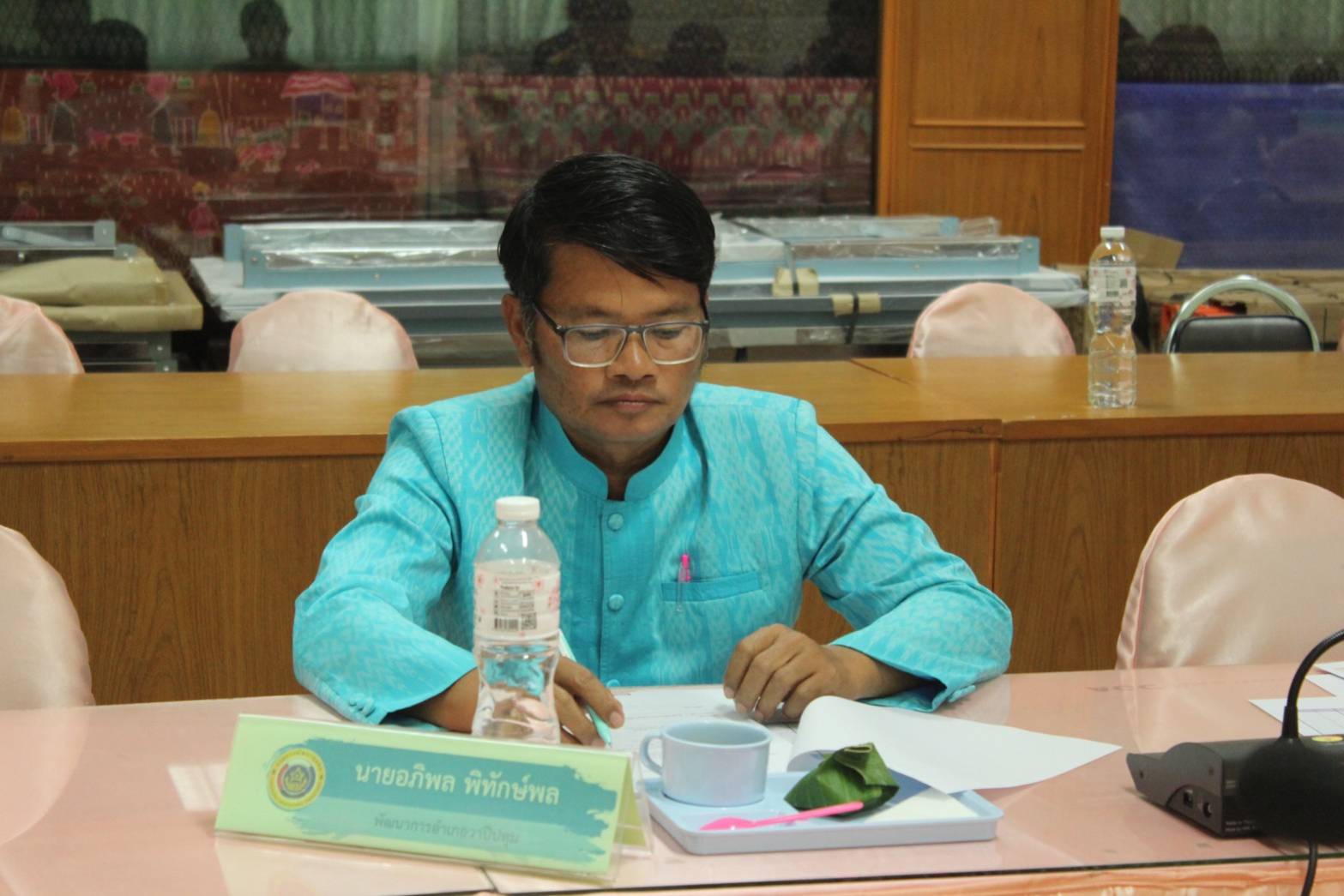 ?พช.มหาสารคาม ประชุมประจำเดือนสำนักงานพัฒนาชุมชนจังหวัดมหาสารคาม ครั้งที่ 6/2566 ?