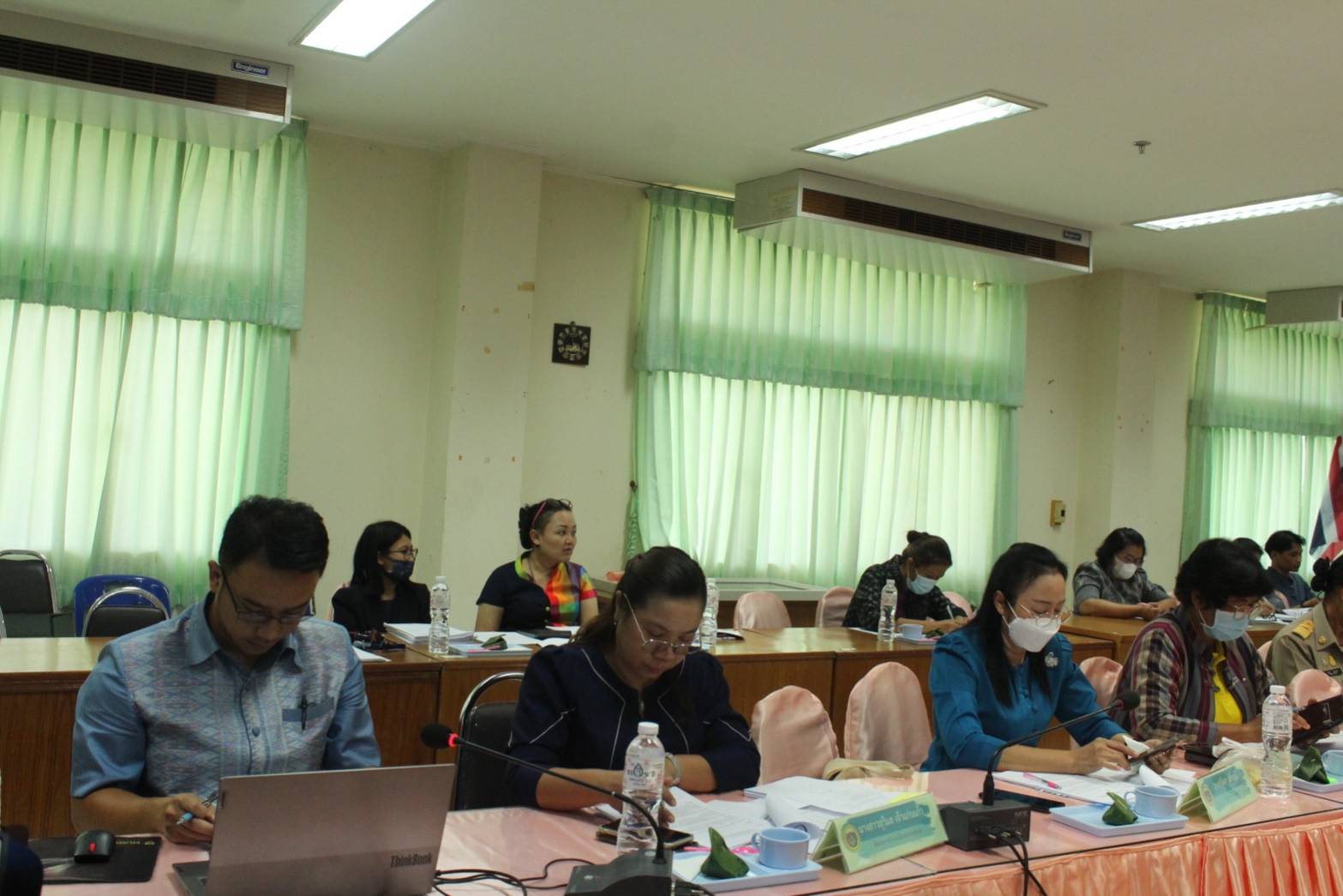 ?พช.มหาสารคาม ประชุมประจำเดือนสำนักงานพัฒนาชุมชนจังหวัดมหาสารคาม ครั้งที่ 6/2566 ?