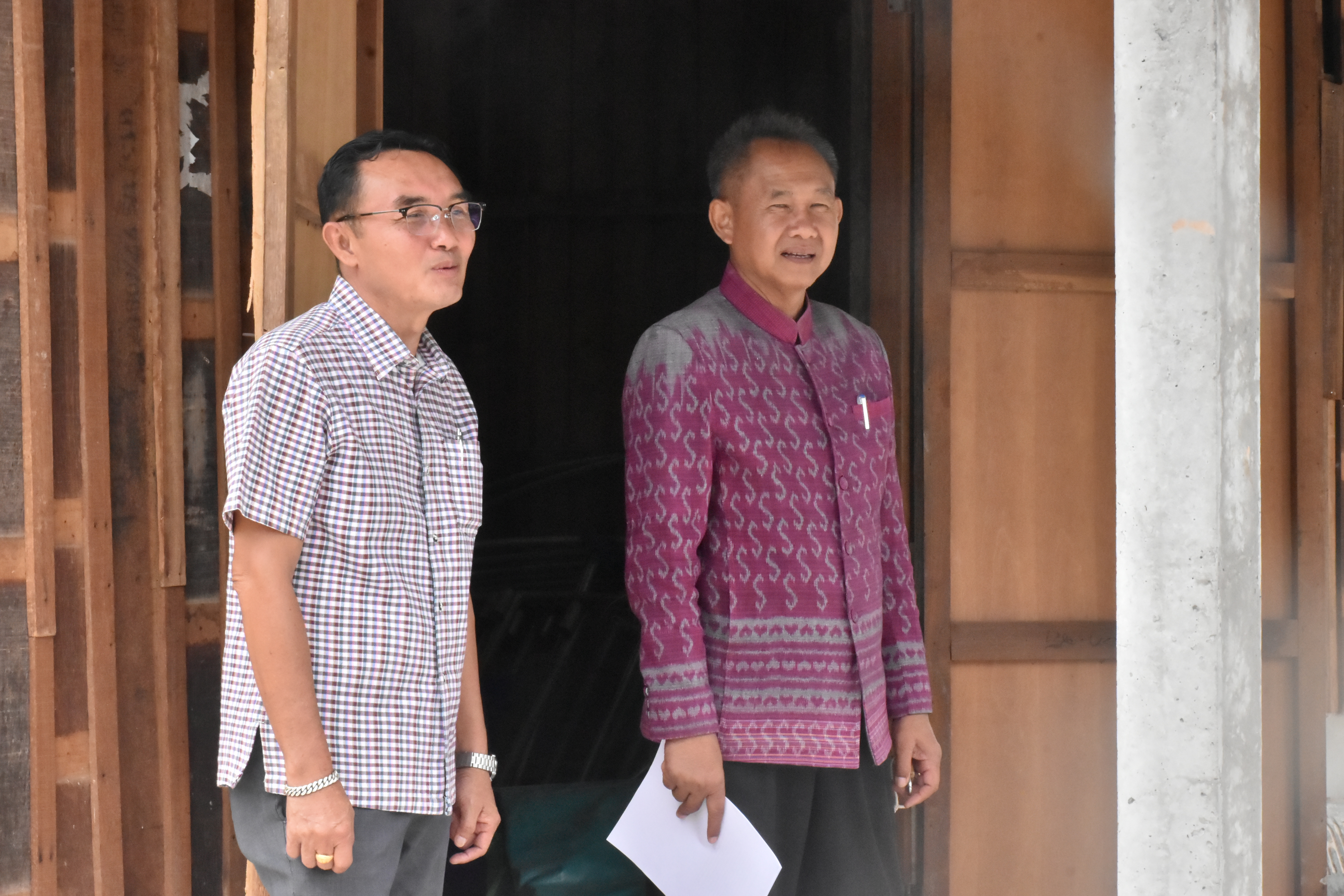 ?? พช.มหาสารคาม : ลงพื้นที่ตรวจสอบการรื้อถอนธนาคารข้าว กลุ่มออมทรัพย์ อำเภอกุดรัง จังหวัดมหาสารคาม ??