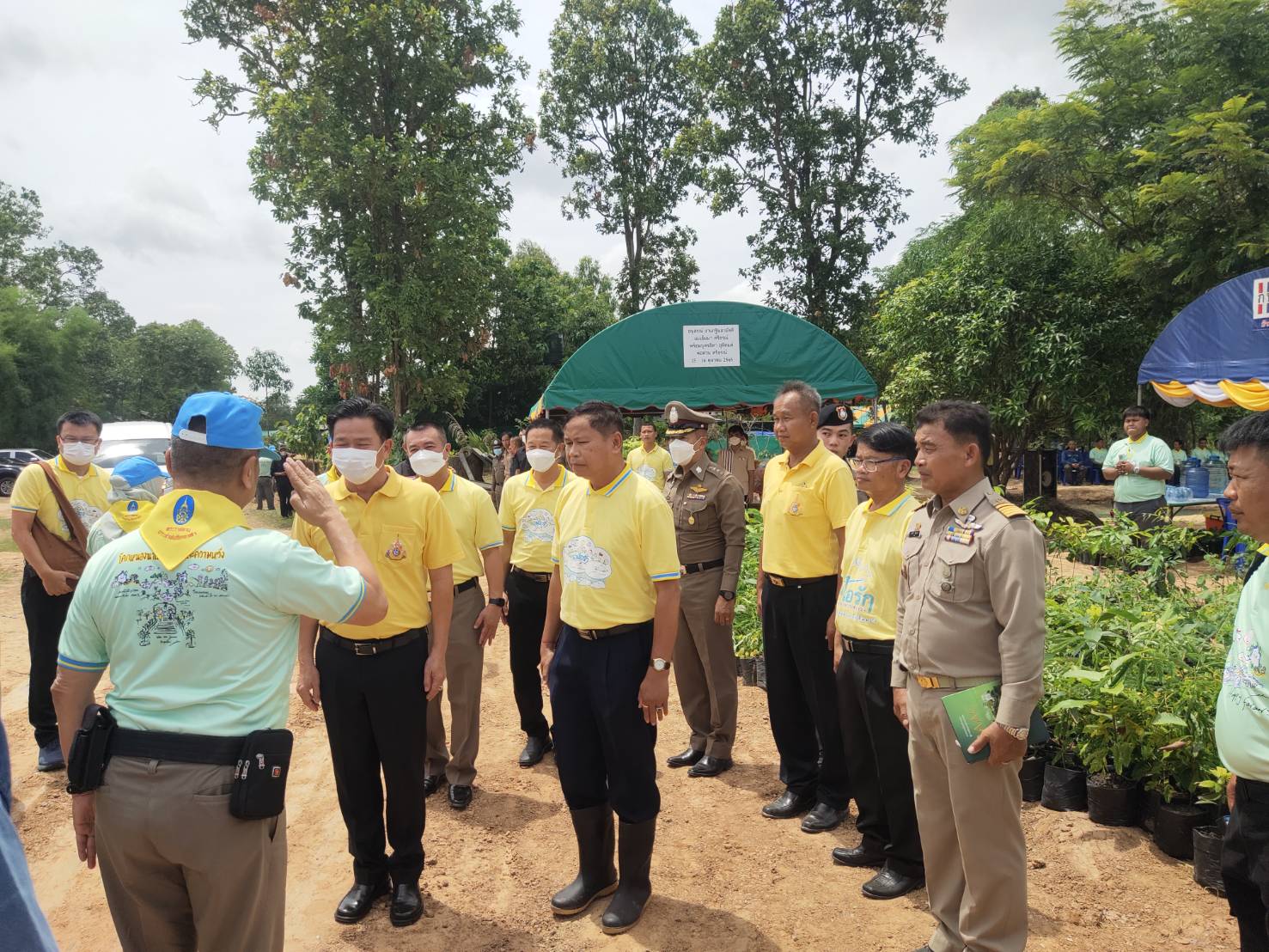 ? พช.มหาสารคาม  ร่วมพิธีเปิดการอบรมตามโครงการ โคก หนอง นา พระราชทานข้าราชบริพารฯ?
