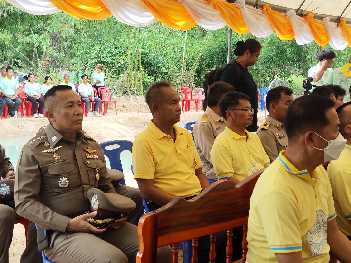 ? พช.มหาสารคาม  ร่วมพิธีเปิดการอบรมตามโครงการ โคก หนอง นา พระราชทานข้าราชบริพารฯ?