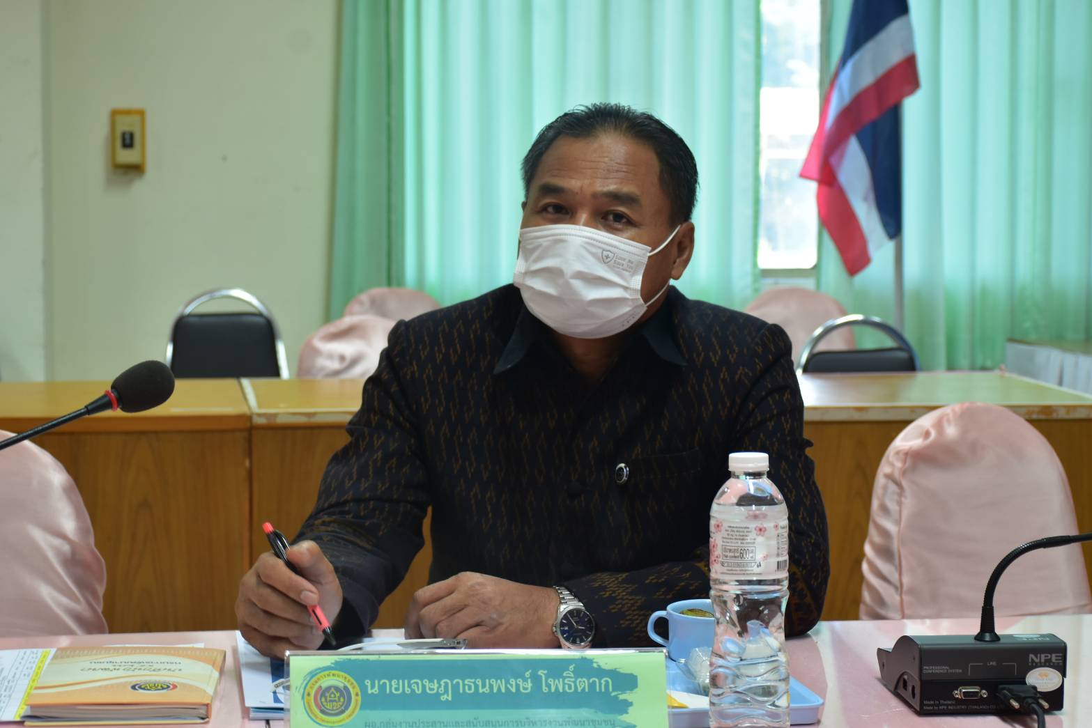 ?พช.มหาสารคาม ร่วมประชุมเชิงปฏิบัติการตรวจติดตามผลการดำเนินงานของหน่วยรับตรวจรายไตรมาส ครั้งที่ 3/2566 ผ่านระบบวีดีทัศน์ทางไกล (Video Conference)?