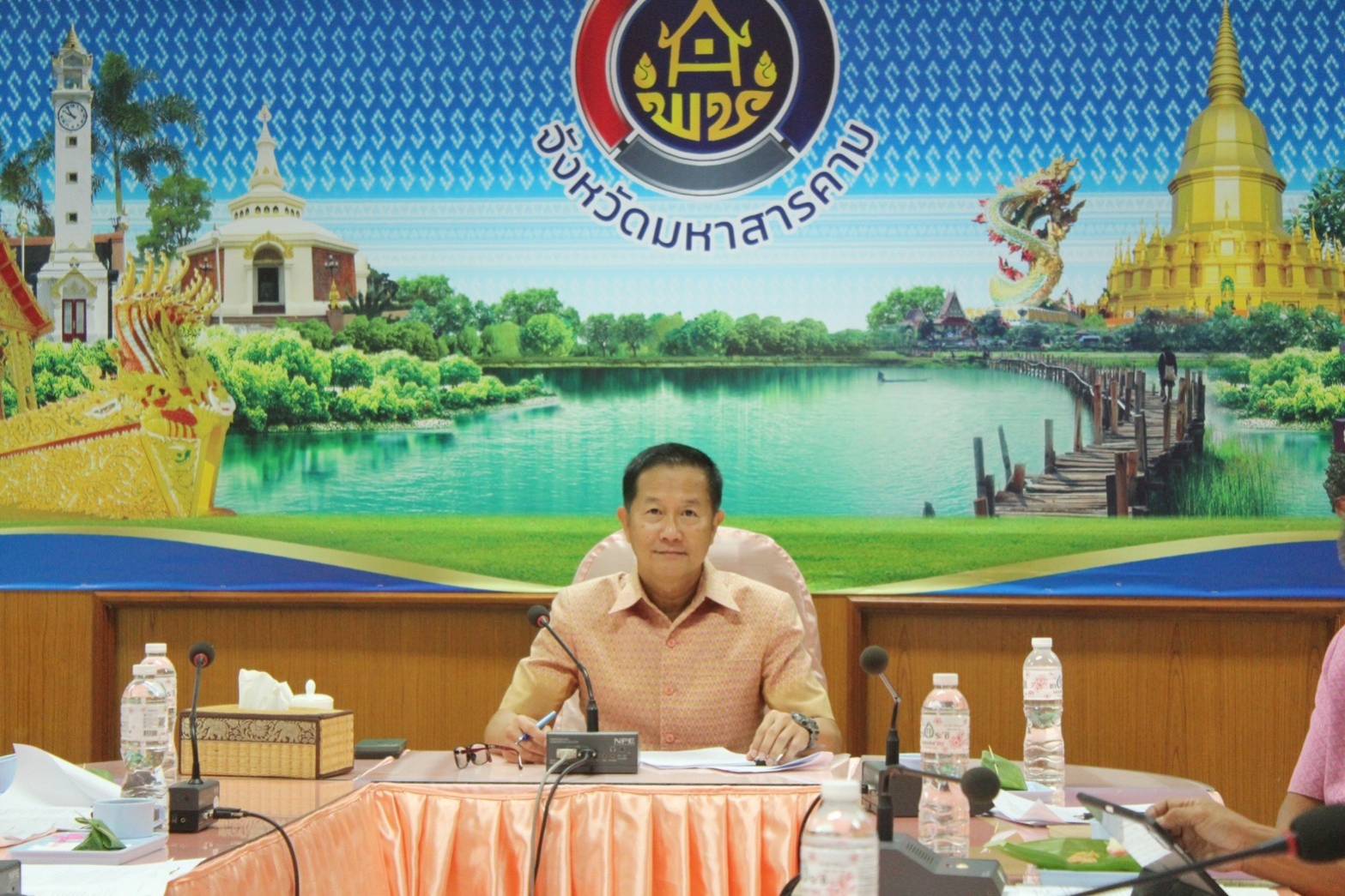 ?พช.มหาสารคาม ประชุมคณะกรรมการคัดสรรกิจกรรมพัฒนาชุมชนดีเด่นระดับจังหวัด ประจำปี 2566  ?