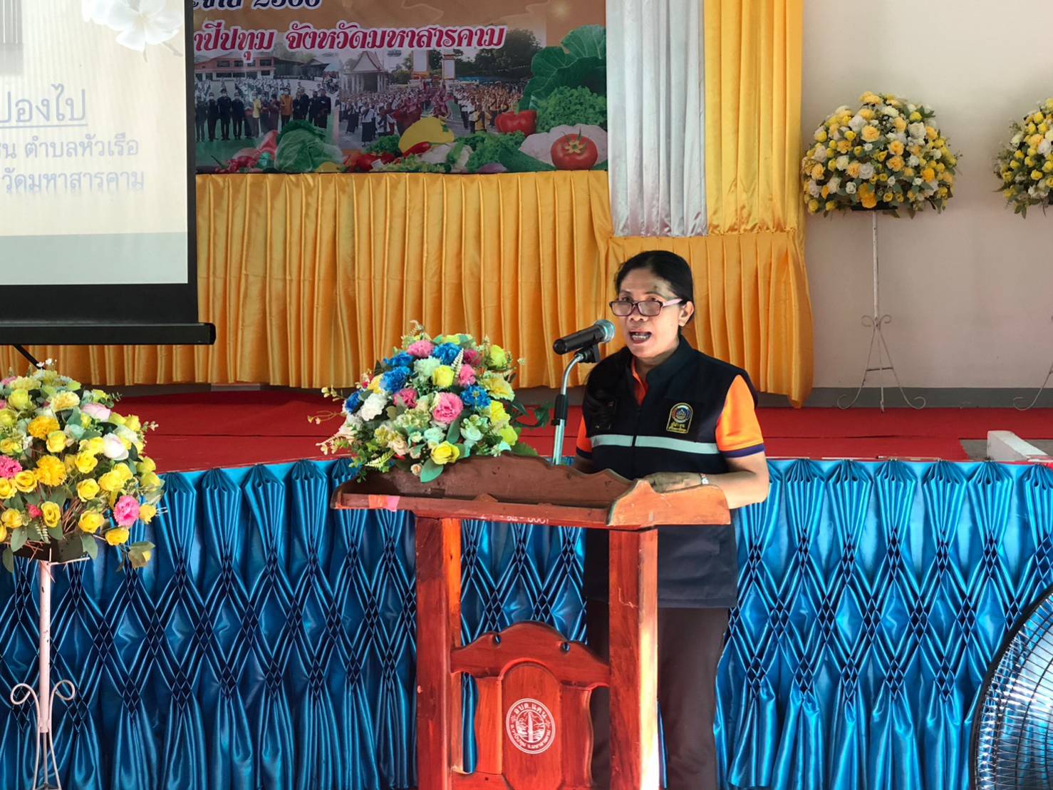 ?พช.มหาสารคาม ลงพื้นที่คัดสรรกิจกรรมพัฒนาชุมชนดีเด่น ประจำปี 2566 จังหวัดมหาสารคาม พื้นที่อำเภอวาปีปทุม?