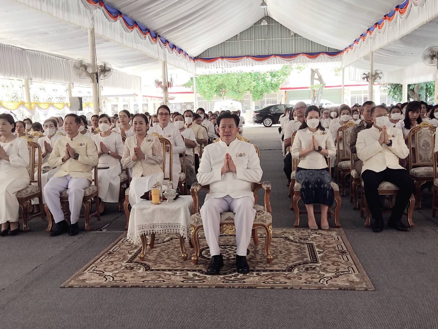 ?พช.มหาสารคาม ร่วมพิธีเจริญพระพุทธมนต์ ถวายพระกุศลแด่เจ้าพระคุณ สมเด็จพระอริยวงศาคตญาณ สมเด็จพระสังฆราช สกลมหาสังฆปริณายก เนื่องในโอกาสฉลองพระชนมายุ 8 รอบ (26 มิถุนายน 2566 )?