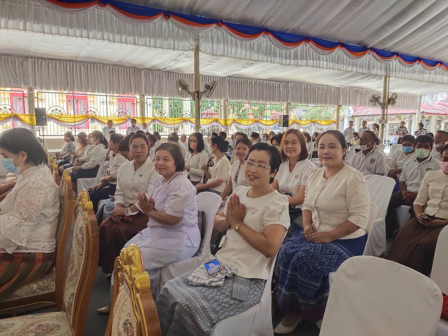 ?พช.มหาสารคาม ร่วมพิธีเจริญพระพุทธมนต์ ถวายพระกุศลแด่เจ้าพระคุณ สมเด็จพระอริยวงศาคตญาณ สมเด็จพระสังฆราช สกลมหาสังฆปริณายก เนื่องในโอกาสฉลองพระชนมายุ 8 รอบ (26 มิถุนายน 2566 )?