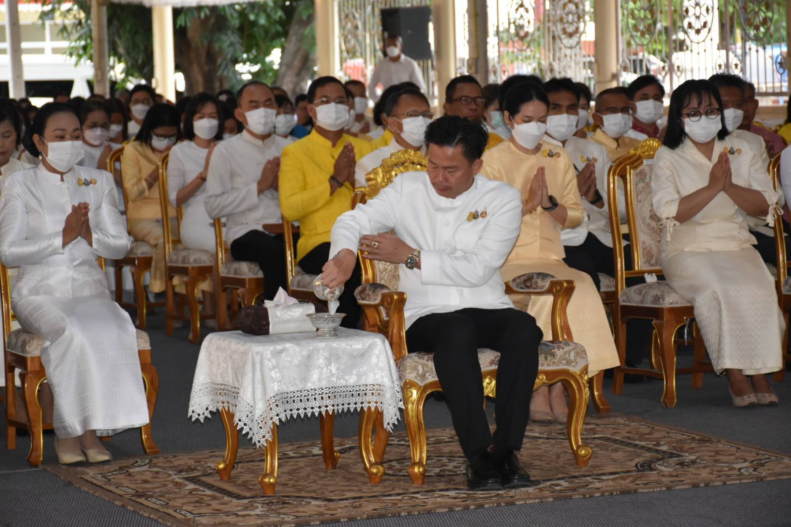 ?พช.มหาสารคาม ร่วมพิธีทำบุญตักบาตรถวายพระกุศล เนื่องในงานฉลองพระชนมายุ 8 รอบ สมเด็จพระอริยวงศาคตญาณ สมเด็จพระสังฆราช สกลมหาสังฆปริณายก 26 มิถุนายน 2566?