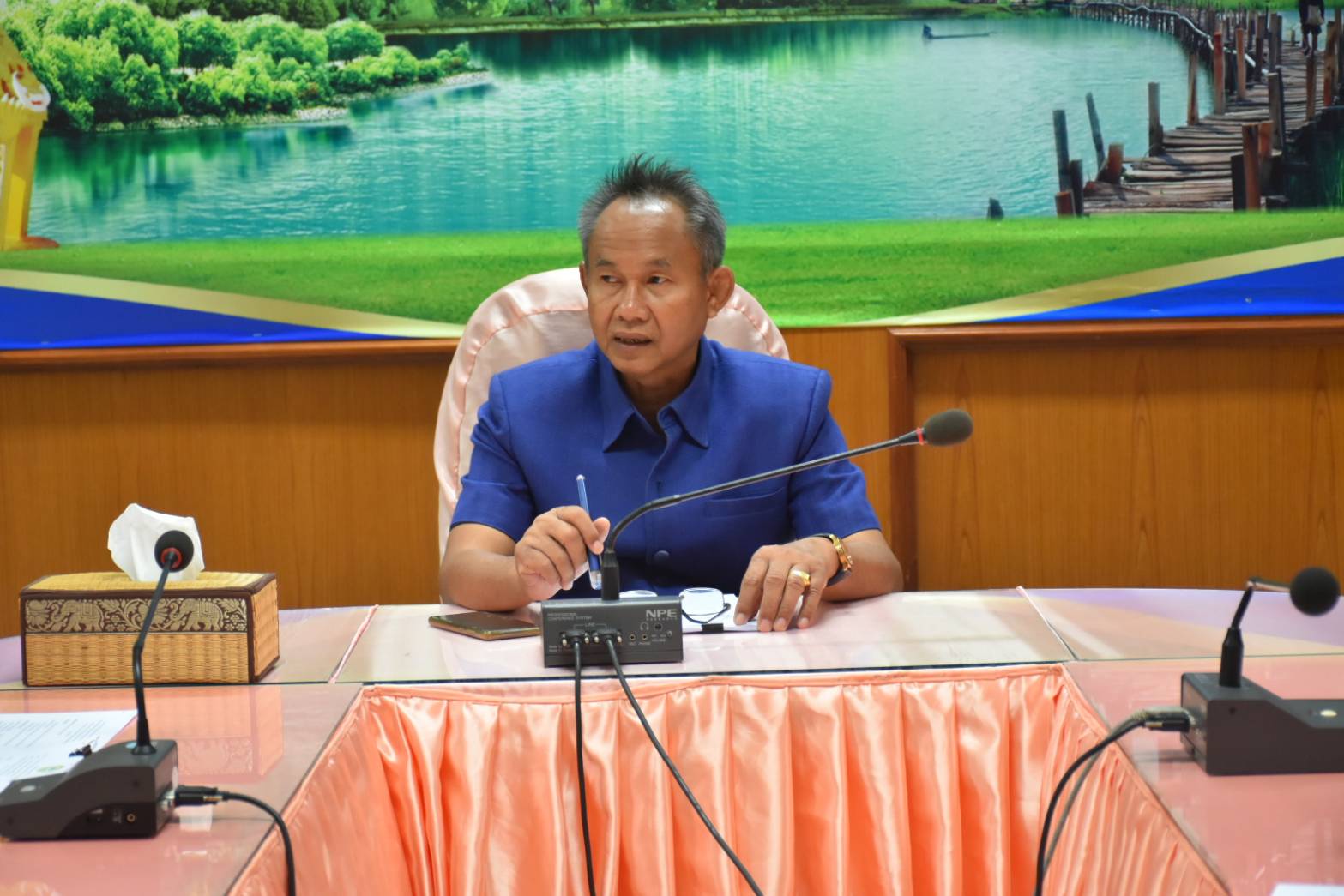 ?พช.มหาสารคาม ดำเนินการประชุมคณะกรรมการคัดเลือกการส่งเสริมกิจกรรมเครือข่ายกลุ่มออมทรัพย์เพื่อการผลิต?
