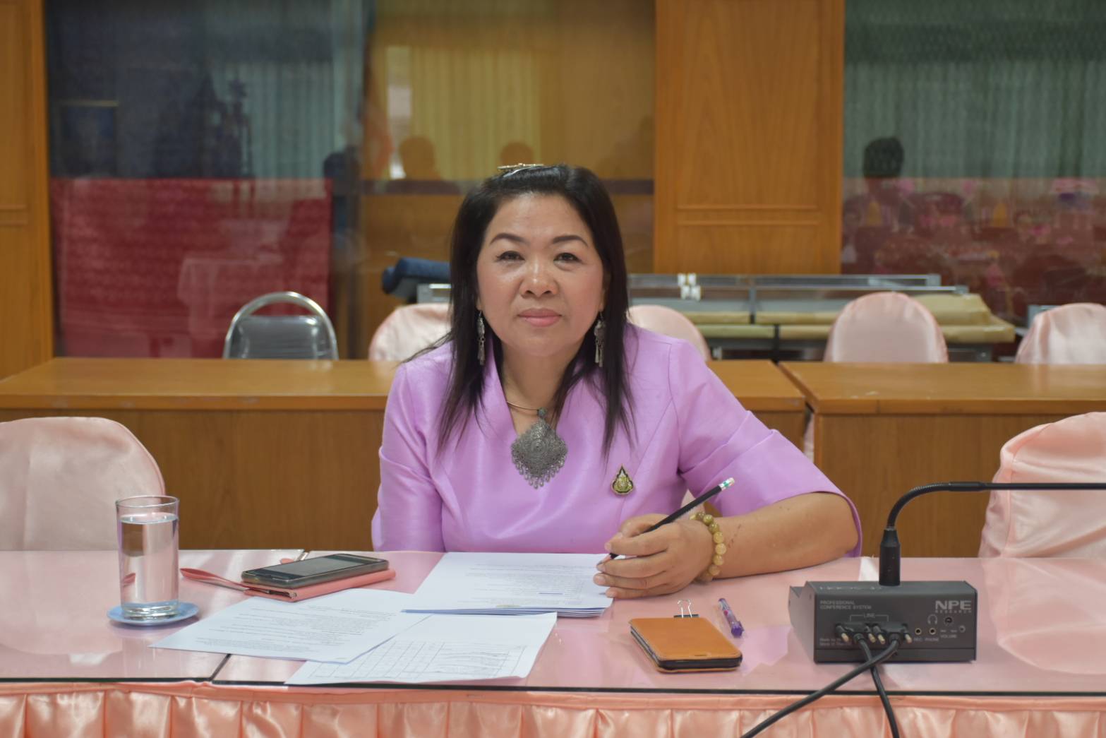 ?พช.มหาสารคาม ดำเนินการประชุมคณะกรรมการคัดเลือกการส่งเสริมกิจกรรมเครือข่ายกลุ่มออมทรัพย์เพื่อการผลิต?