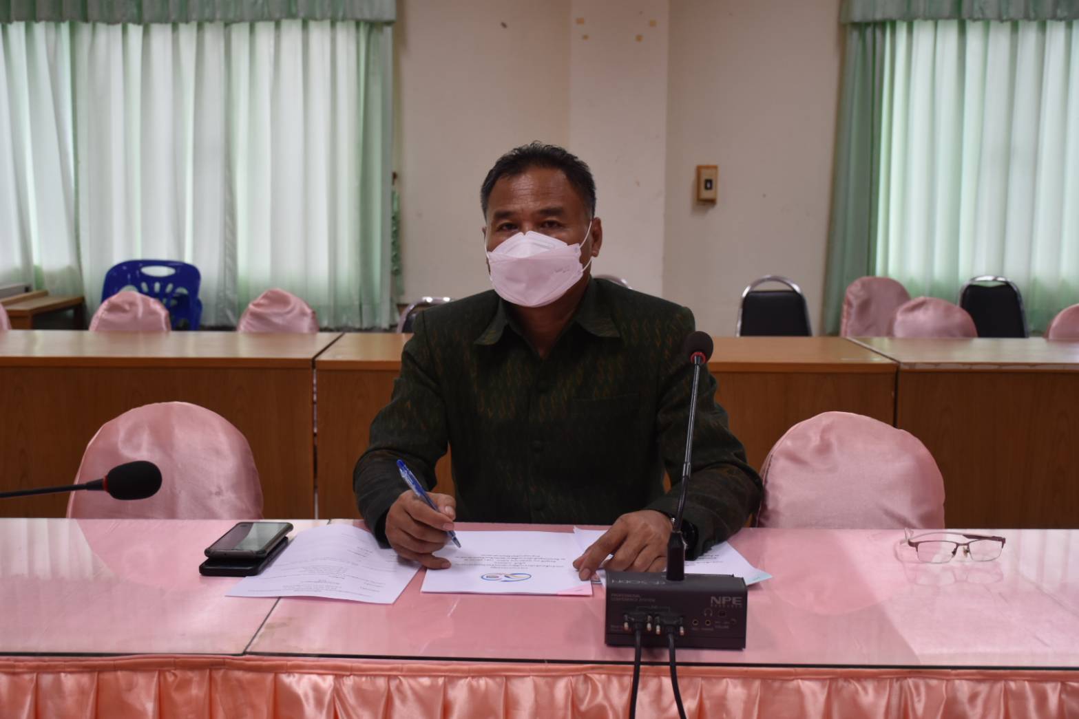?พช.มหาสารคาม ประชุมประสานแผนการขับเคลื่อนงานพัฒนาชุมชนตามนโยบายของรัฐบาล งานตามภารกิจของกรมการพัฒนาชุมชน และงานในระดับพื้นที่?