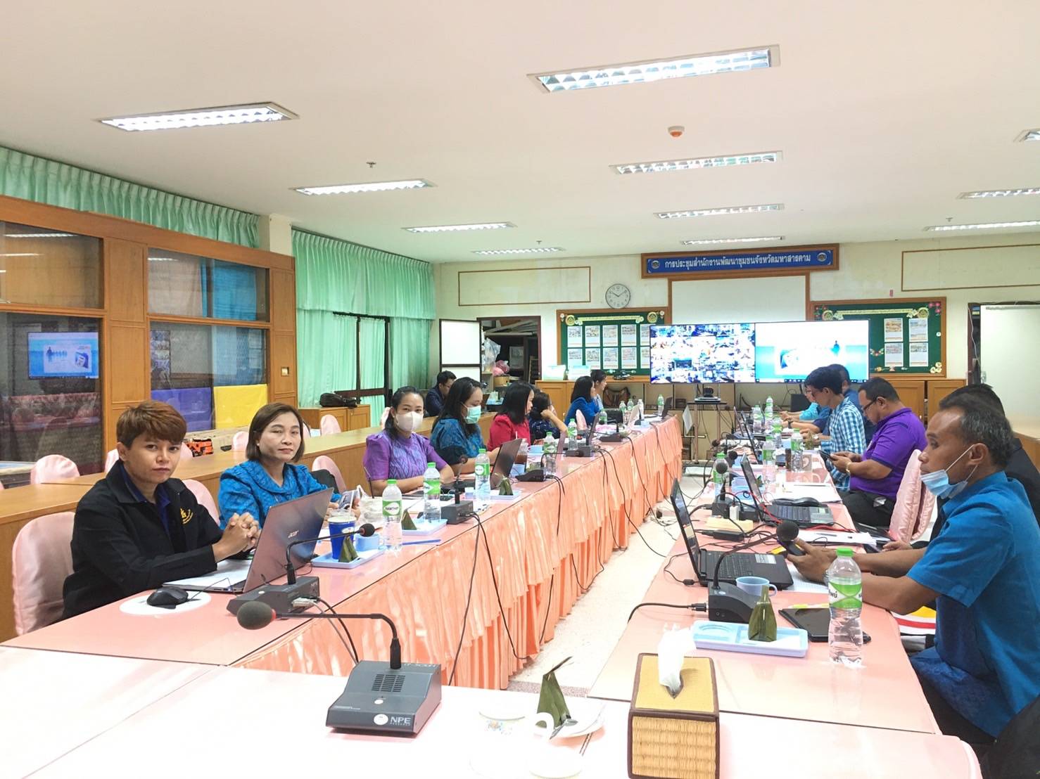 ?พช.มหาสารคาม ร่วมอบรมโครงการการขยายผลการใช้งานระบบสารบรรณอิเล็กทรอนิกส์?