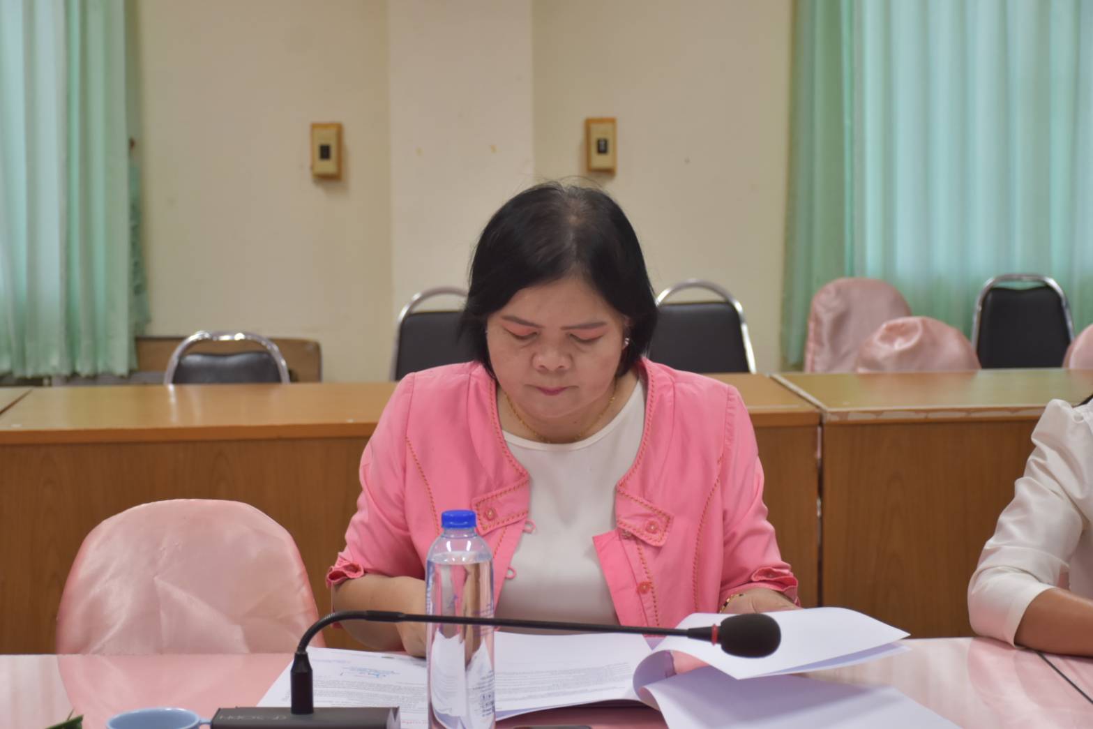 ?พช.มหาสารคาม ประชุมคณะกรรมการคัดสรรการประกวดกองทุนแม่ดีเด่นระดับจังหวัด ประจำปี 2566  ?