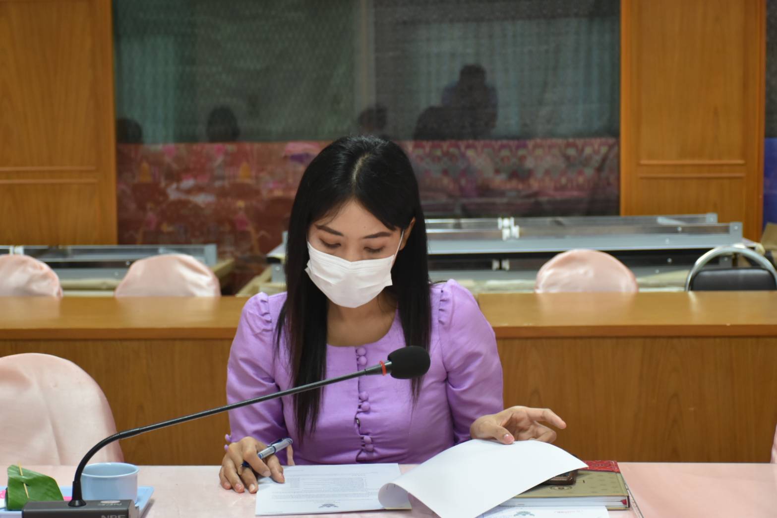 ?พช.มหาสารคาม ประชุมคณะกรรมการคัดสรรการประกวดกองทุนแม่ดีเด่นระดับจังหวัด ประจำปี 2566  ?