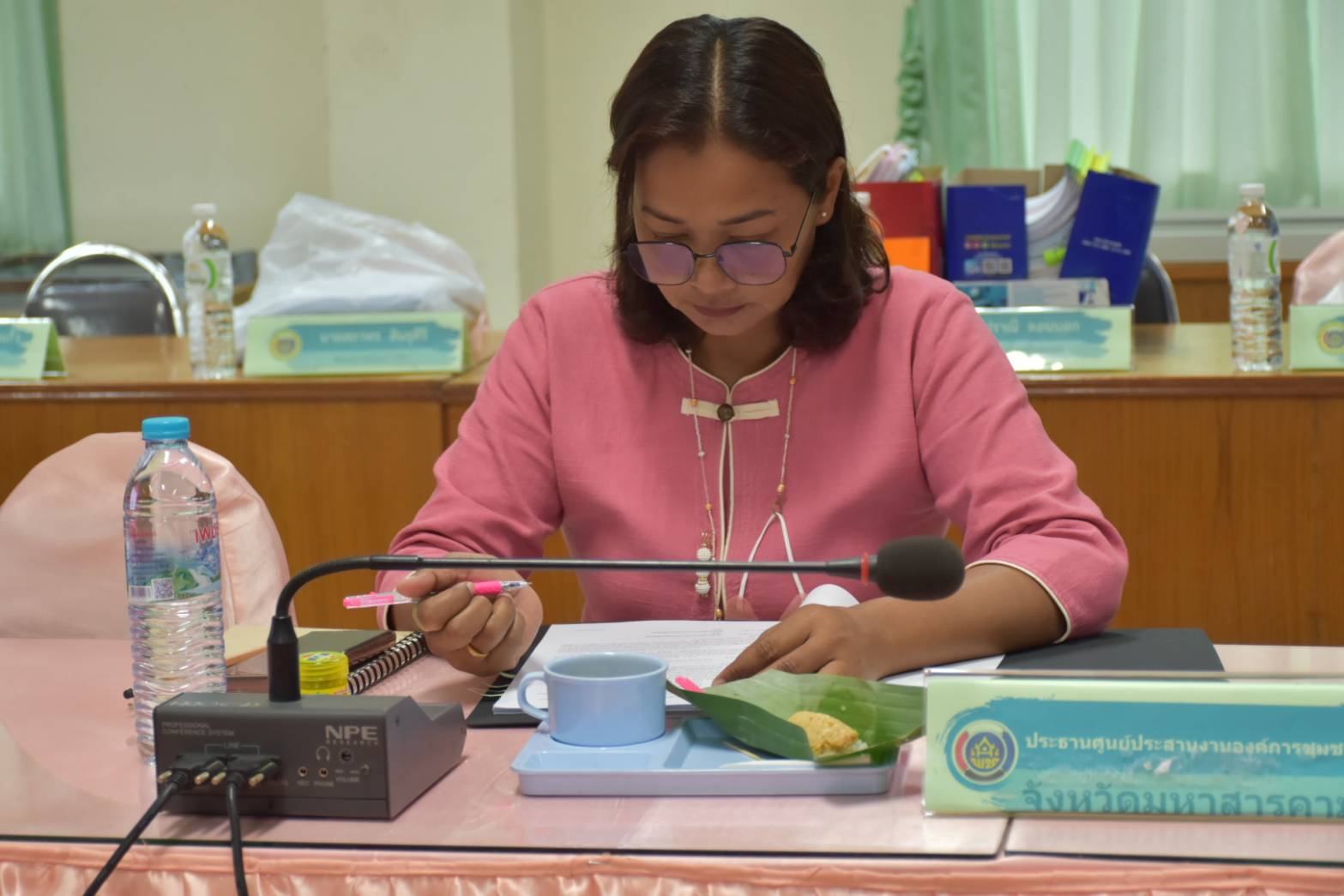 ? พช.มหาสารคาม จัดประชุมคณะอนุกรรมการตรวจประเมินเพื่อรับรองมาตรฐานการพัฒนุชมชน (มชช.) ประจำปี 2566?